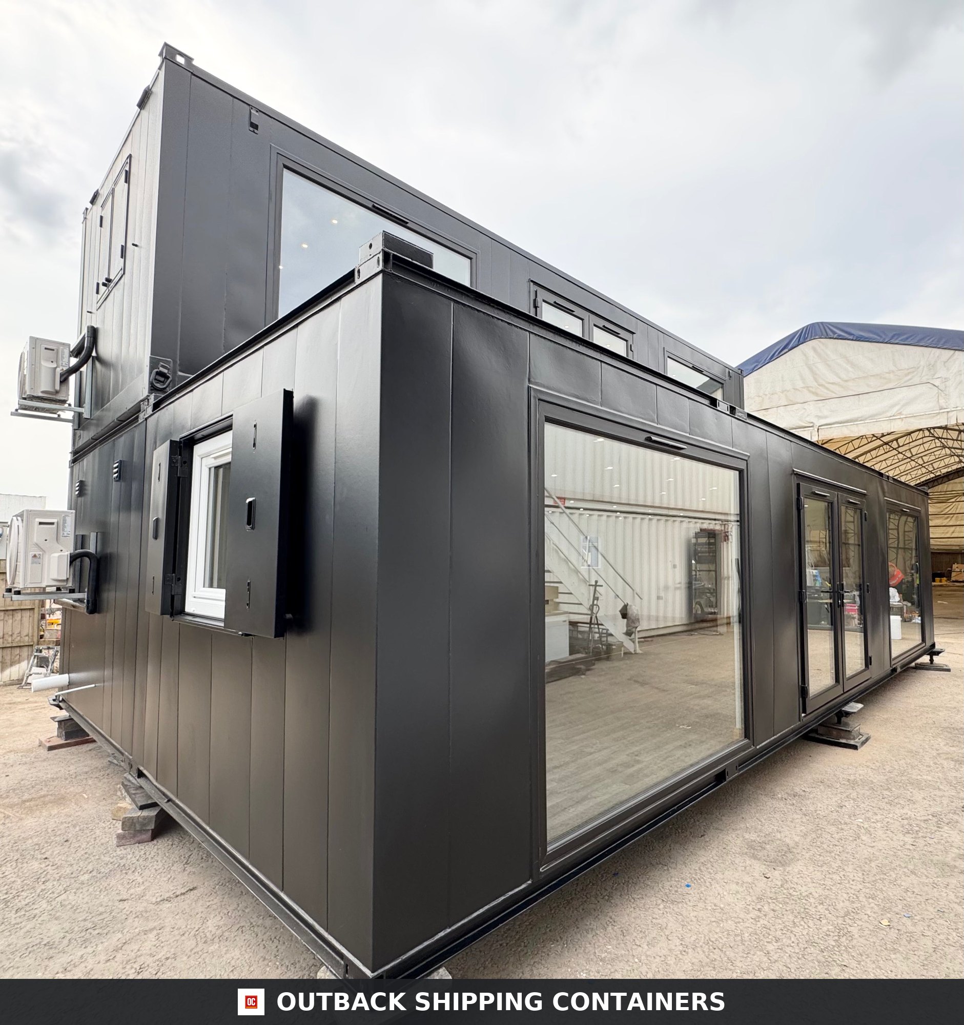 3 Bay 32X10FT for Sale — Roof and Structural Detail | Outback Shipping Containers 3 Bay — 32x10ft — image 9 of 15