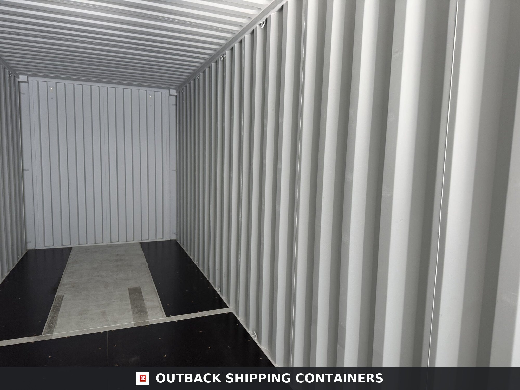 40ft New High Cube Shipping Container – Wind & Watertight – Gray — 40ft — new (image 7 of 12)