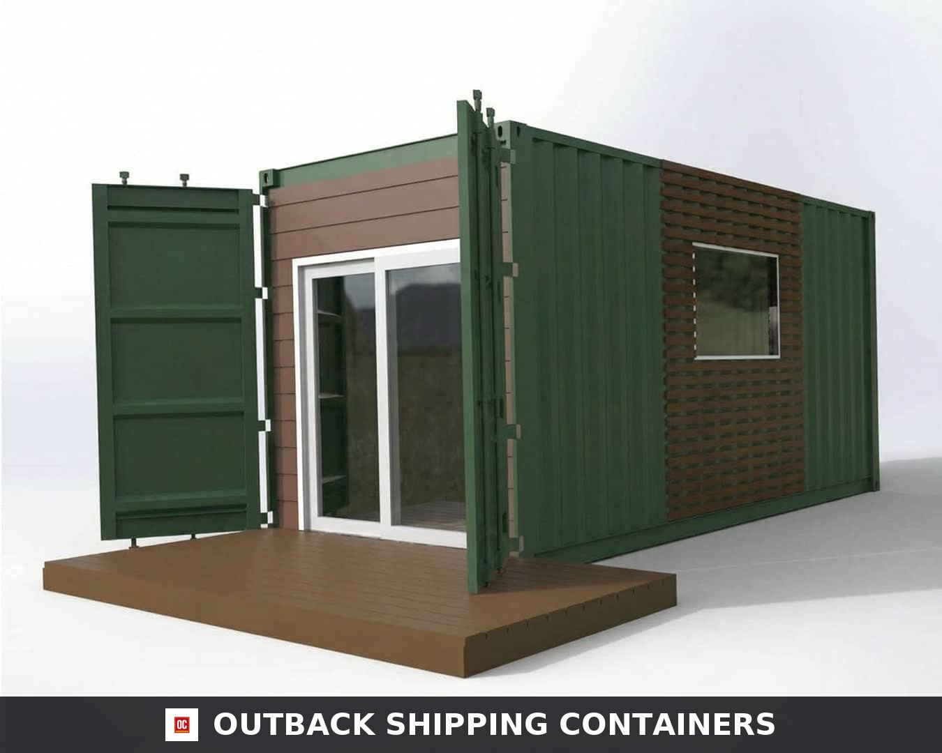 20FT Jack Hunting Container Cabin | Off-Grid Container Home with Kitchen & Rooftop Deck — 20ft — new (image 2 of 17)