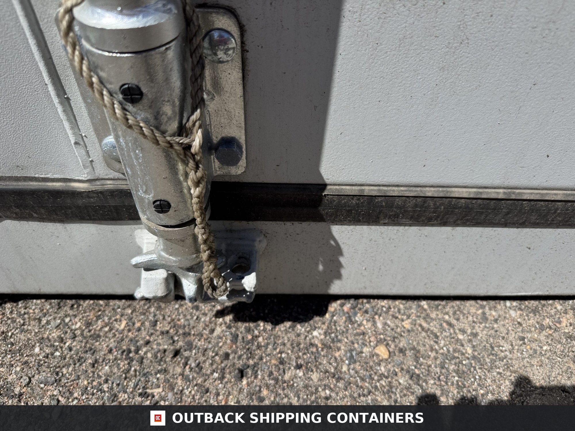 20ft New Shipping Container – Wind & Watertight – Gray — 20ft — new (image 7 of 12)