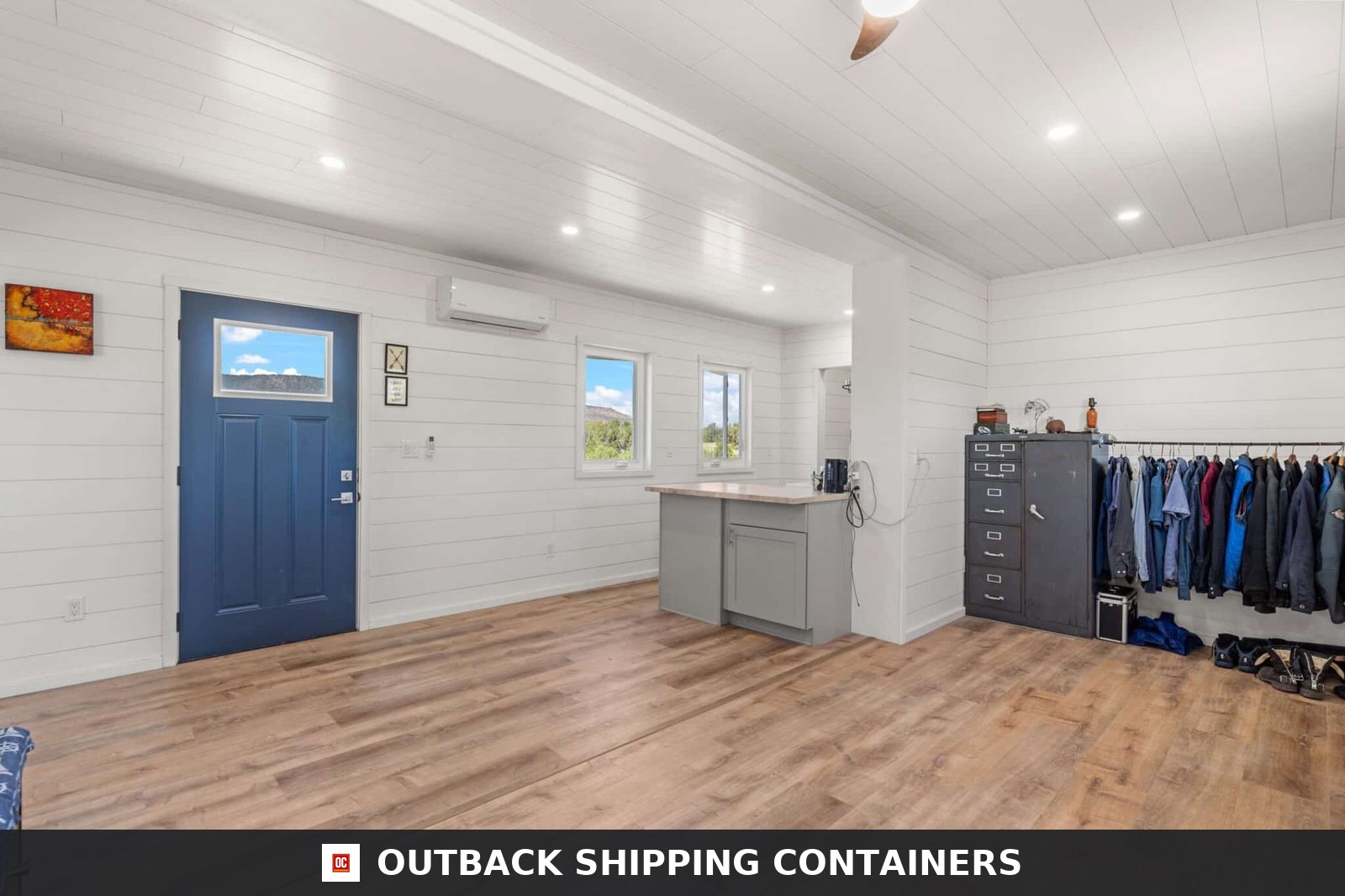 The Luke | 1 Bedroom Shipping Container Home | 40FT + 20FT Luxury — Window and Shutter Detail The Luke | 1 Bedroom Shipping Container Home | 40FT + 20FT Luxury Container House — 20ft — new (image 8 of 12)