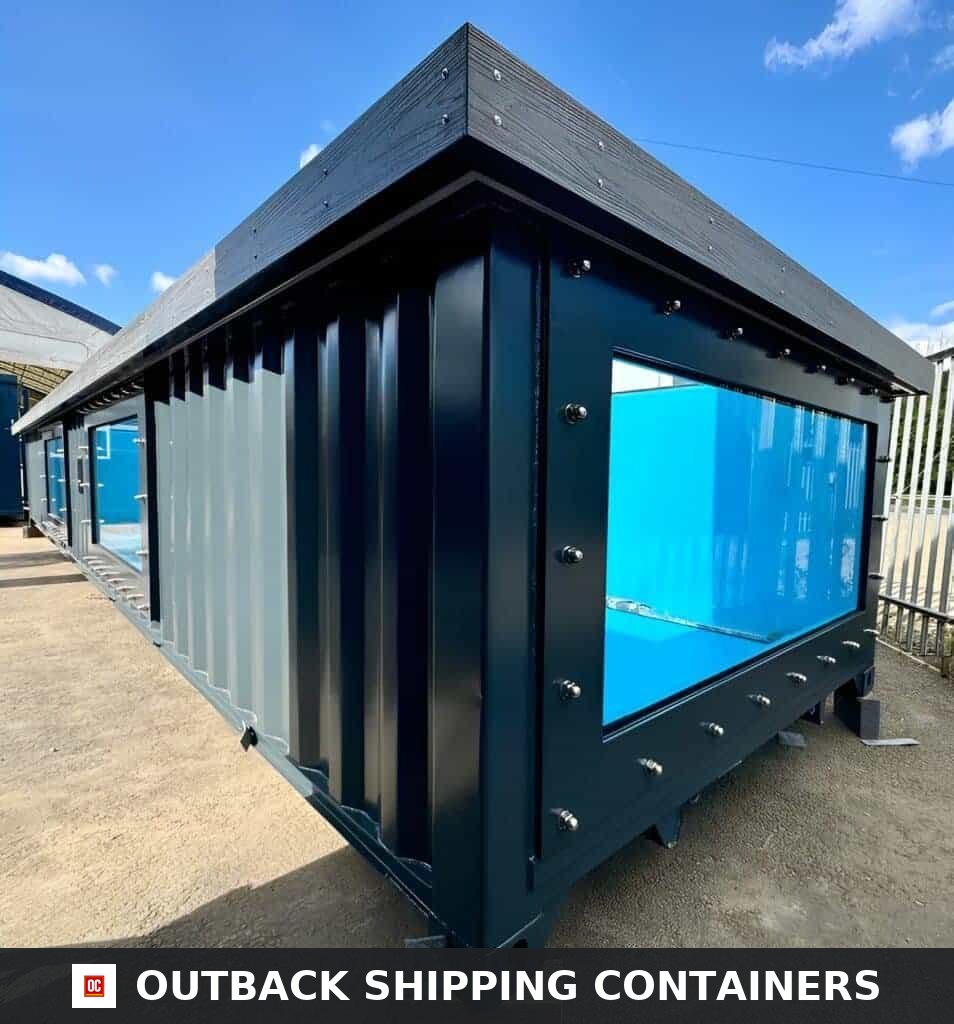 12M / 40ft Portable Container Swimming Pool | Ideal Outdoor Swimming Pool — Side Profile View 12M / 40ft Portable Container Swimming Pool | Ideal Outdoor Swimming Pool — 40ft — new (image 2 of 16)