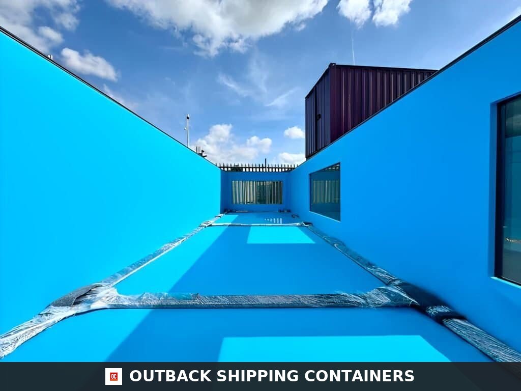 12M / 40ft Portable Container Swimming Pool | Ideal Outdoor — Window and Shutter Detail 12M / 40ft Portable Container Swimming Pool | Ideal Outdoor Swimming Pool — 40ft — new (image 8 of 16)