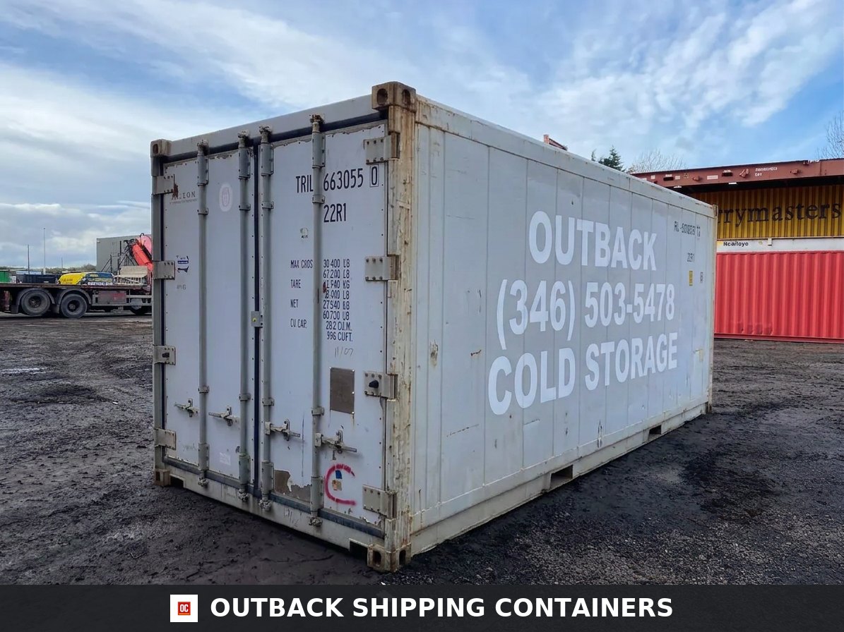 20ft Used Reefer Containers — 20ft refrigerated container (image 3 of 5)