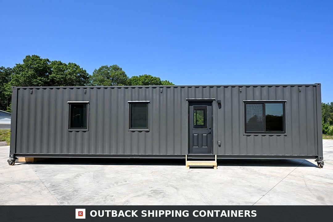 40FT Augustine Luxury Container Home with Kitchen, Bathroom & Garage | Ready to Ship | Free USA Delivery — 40ft — new (image 1 of 15)