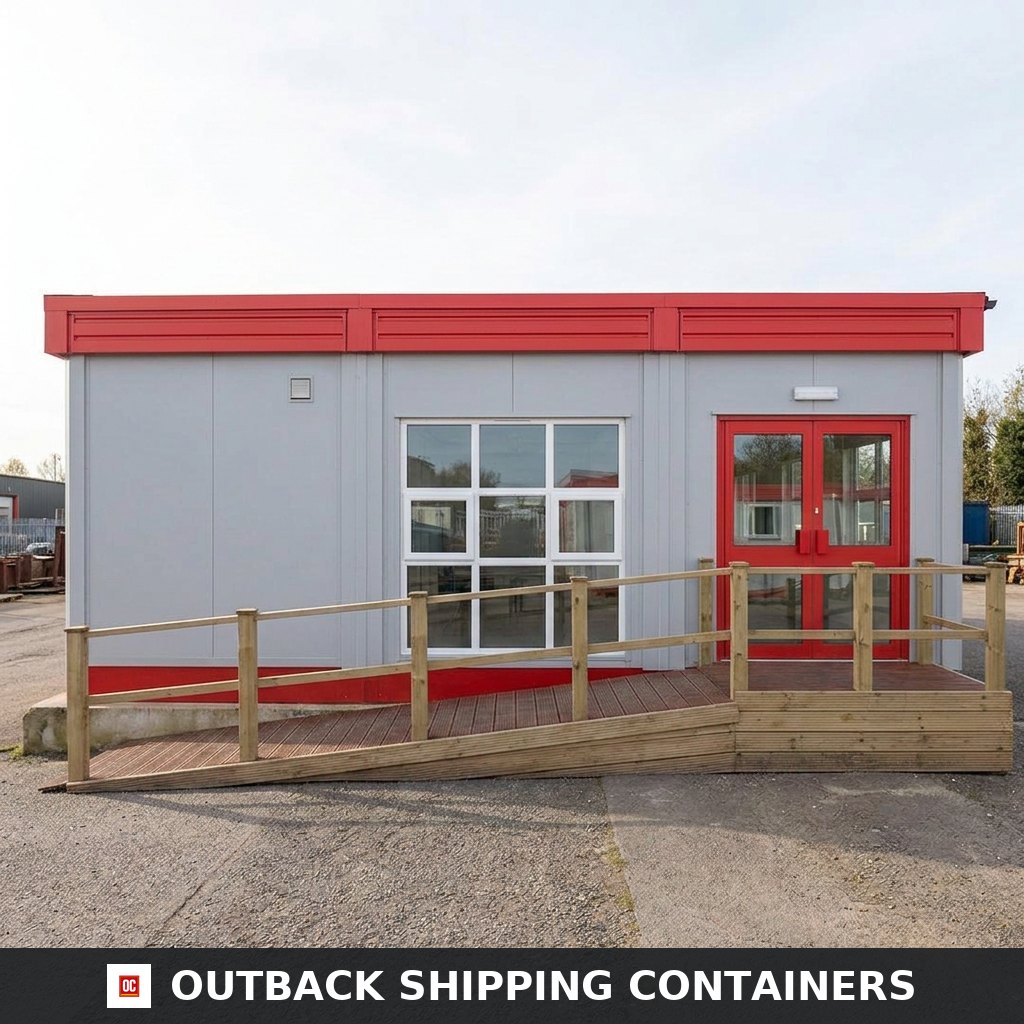 Refurbished (3 Bay) Modular Building — used — container offices (image 6 of 6)