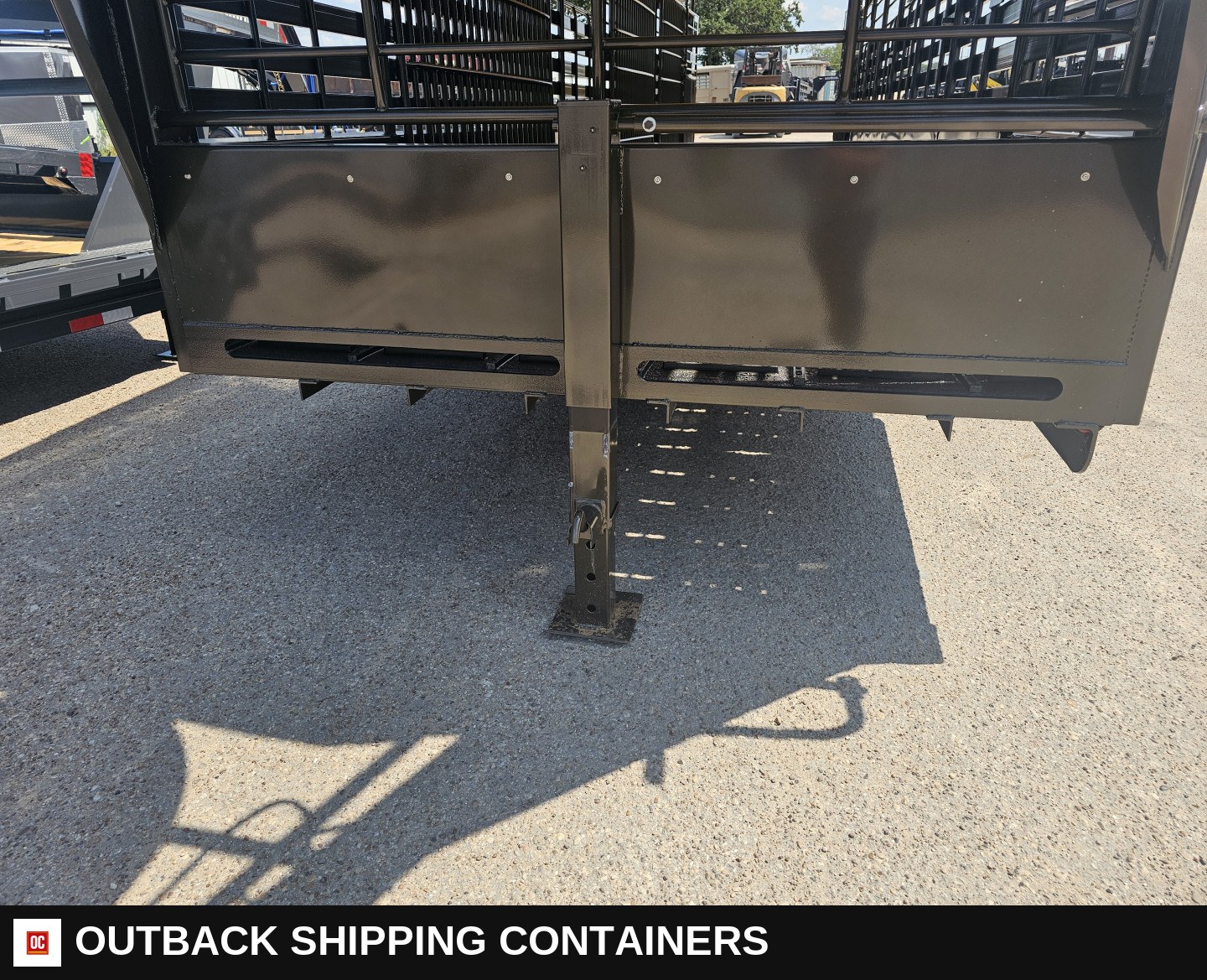 2025 Neckover 32’X6’8" Stock / Stock Combo Trailer — Rear Doors And Gate | Outback Shipping Containers 2025 Neckover 32’X6’8" Stock / Stock Combo Trailer for sale — rear doors and gate