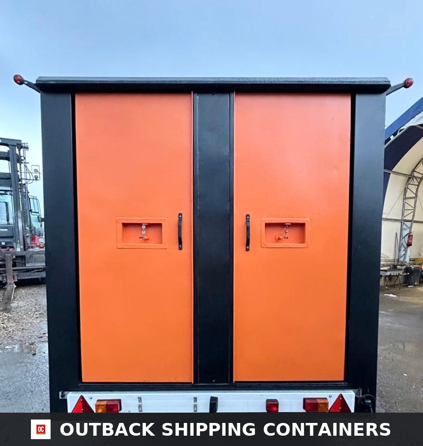 Groundhog Towable Mobile Welfare | Towable Toilet & Canteen — Corner Casting and Frame Detai 3 Groundhog Towable Mobile Welfare | Towable Toilet & Canteen | Self contained Cabin | GP 360 | No 1342