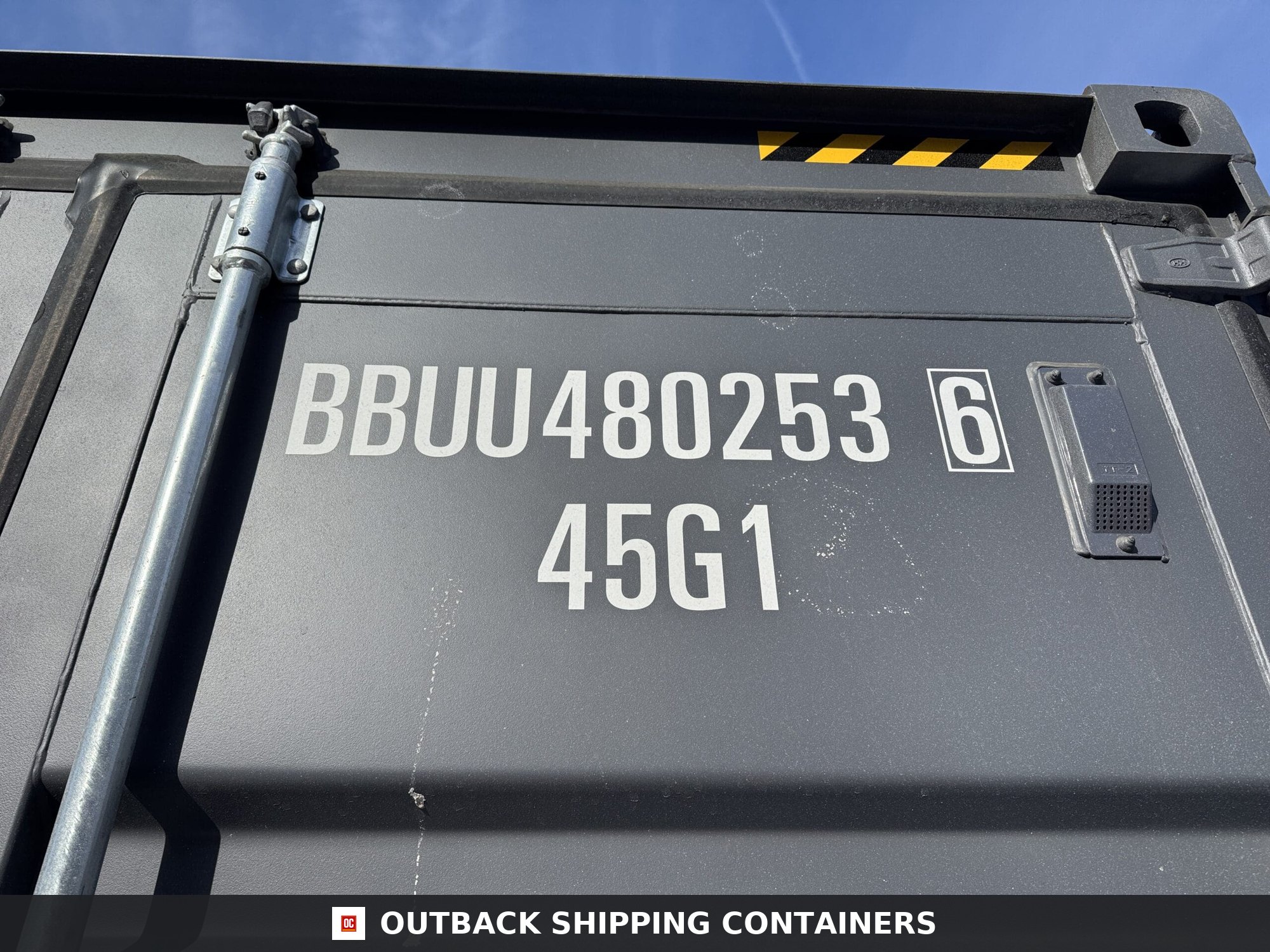 40ft New High Cube Shipping Container – Wind & Watertight – Gray — 40ft — new (image 2 of 12)