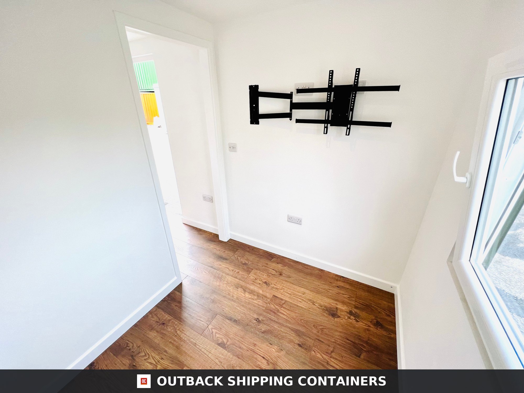 20x8 ft Shipping Container House / Annex Conversion 20X8FT — Corner Casting and Frame Detail CD-OBB-20 20x8 ft Shipping Container House / Annex Conversion — Contai — angle 10