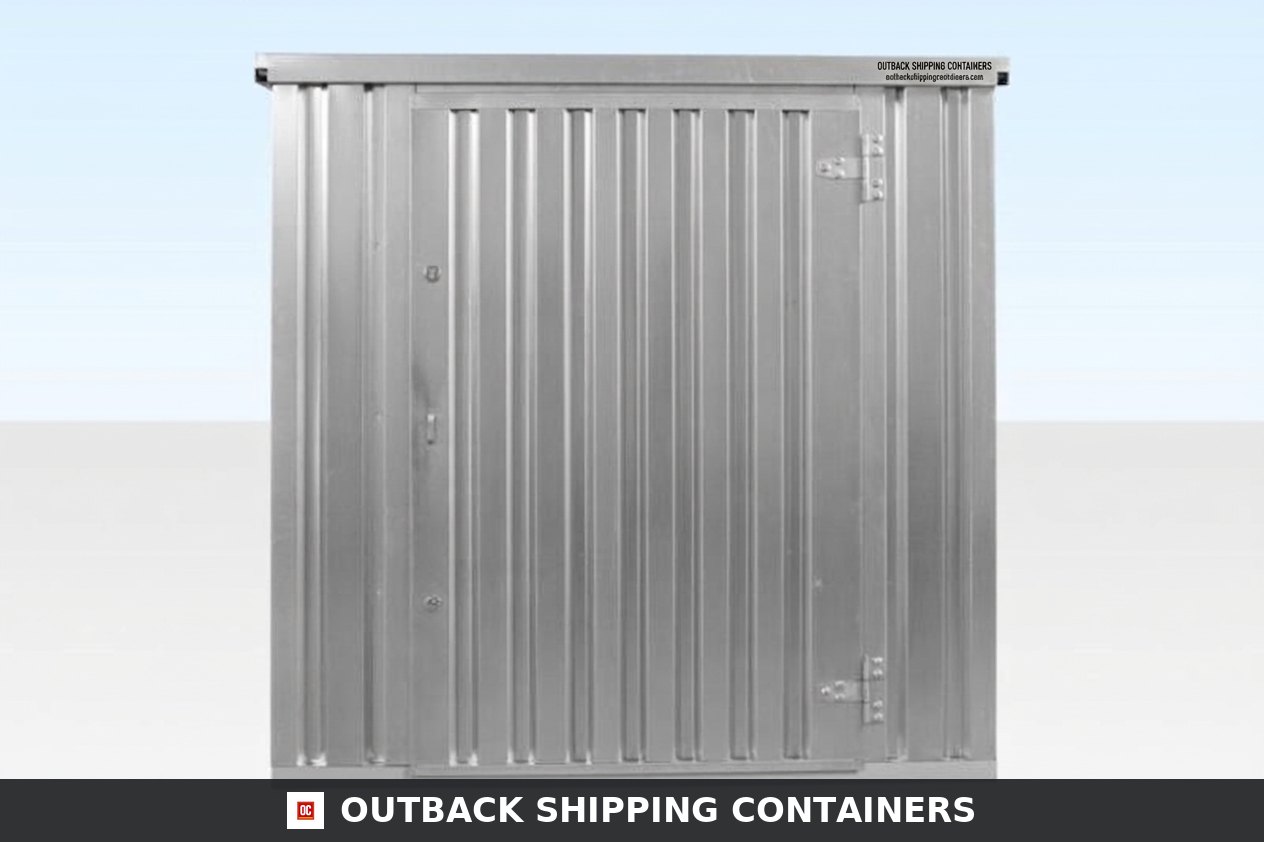 4m x 2.1m Flat Pack Container Store – Galvanised — new — storage containers (image 3 of 4)