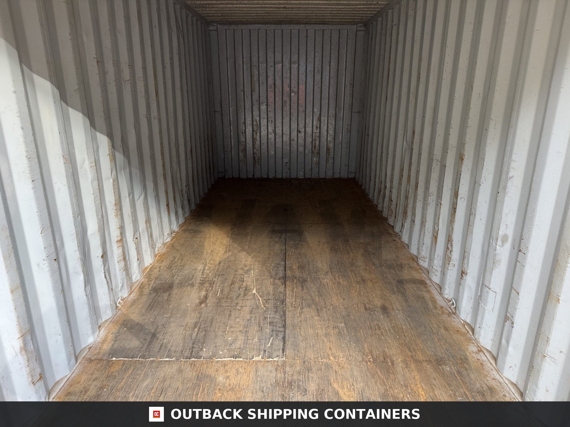 20ft Used Shipping Container – Wind & Watertight – Red — 20ft — used (image 10 of 12)