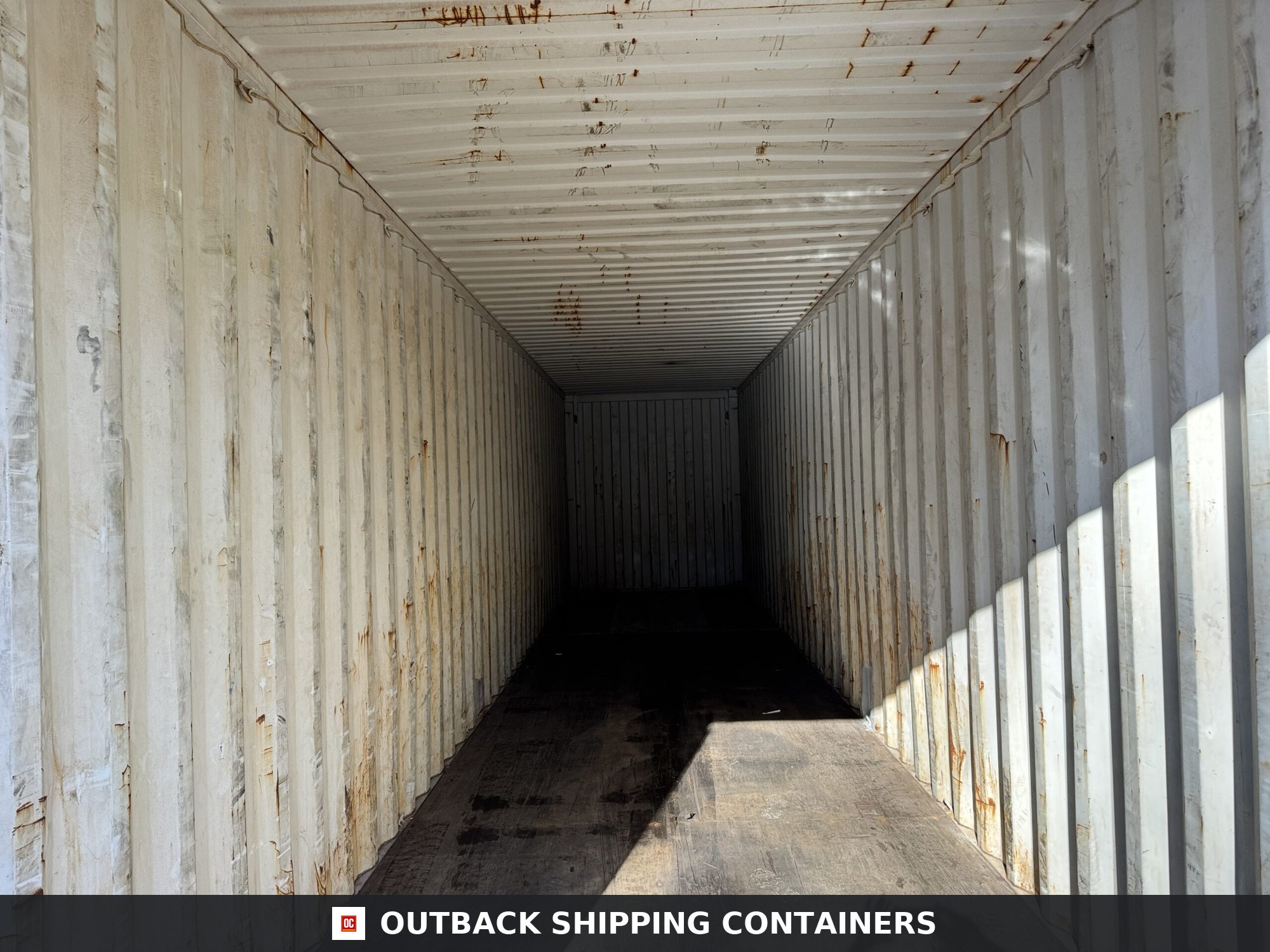 40ft Used High Cube Shipping Container – Wind & Watertight – Blue — 40ft — used (image 1 of 12)