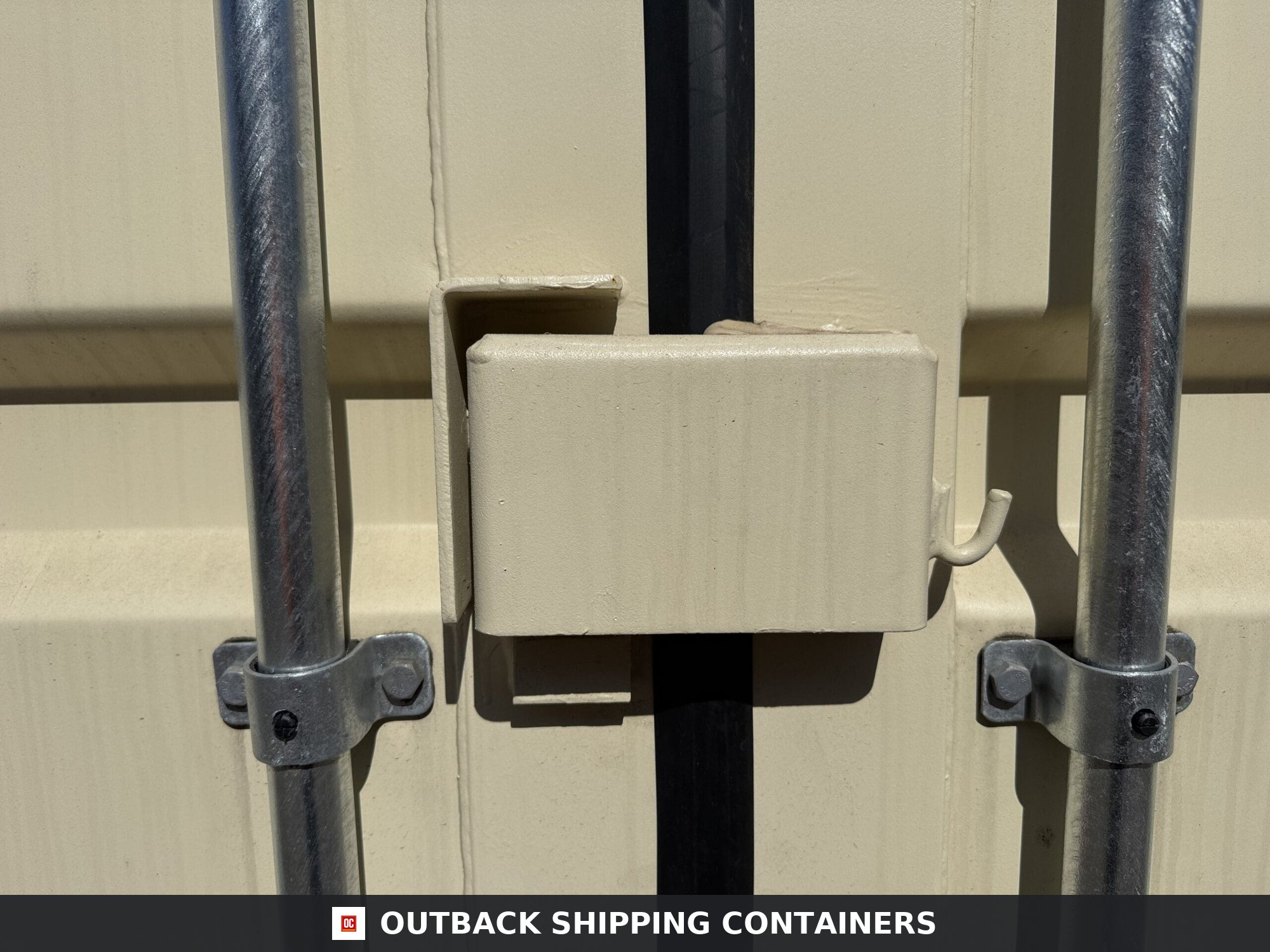 20ft New Shipping Container – Wind & Watertight – Beige — 20ft — new (image 5 of 12)