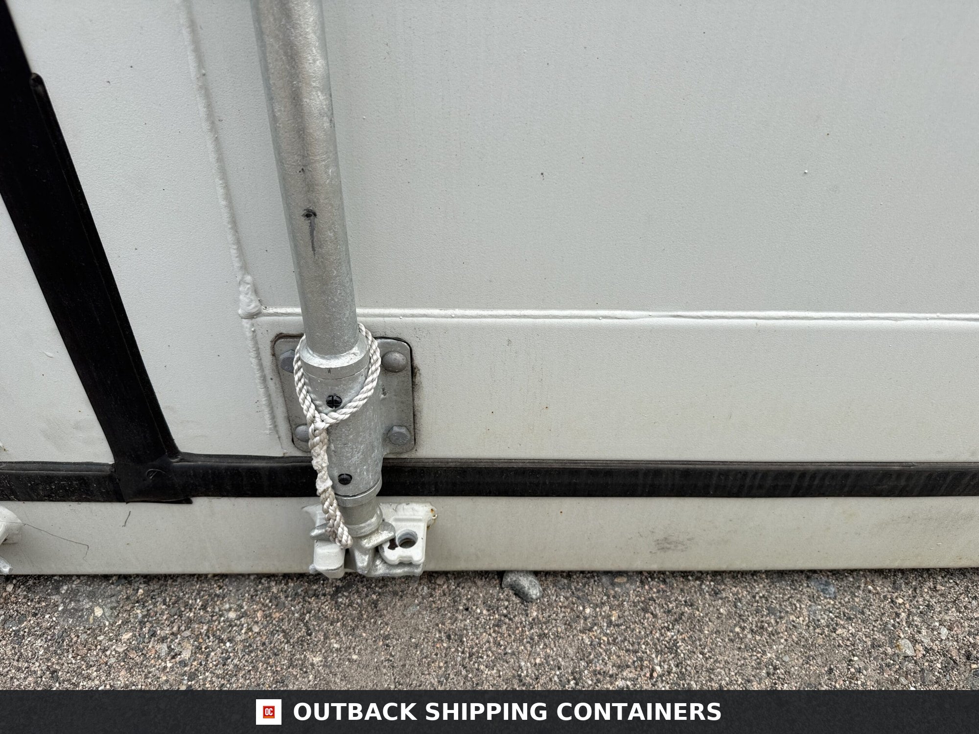 20ft New Shipping Container – Wind & Watertight – Gray — 20ft — new (image 7 of 12)