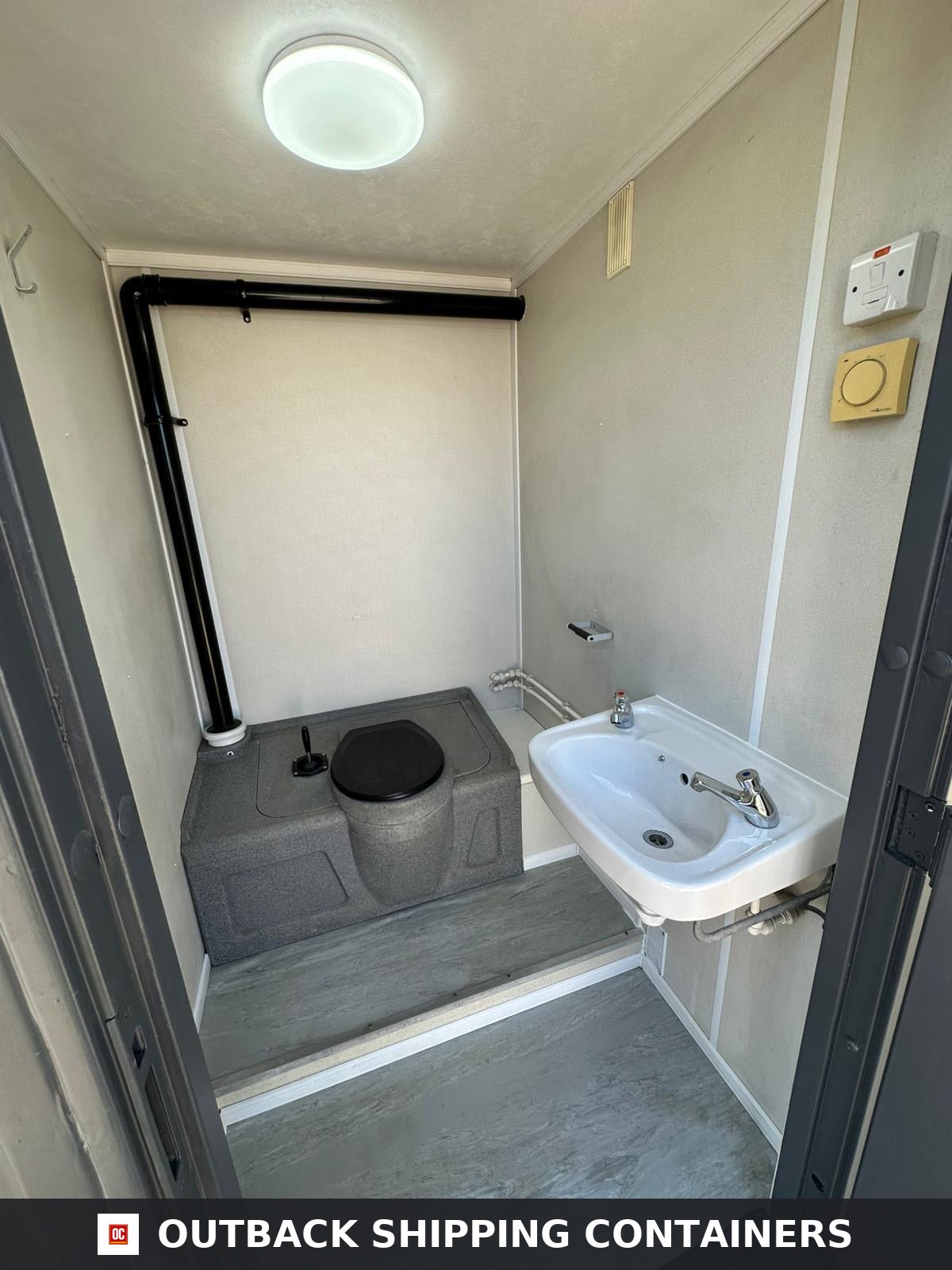 24X9FT Static Welfare Unit — Office, Toilet, Canteen | No 1215 — view 6