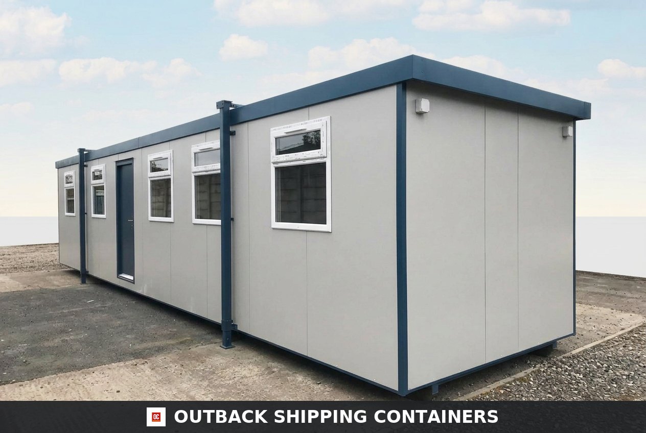48FT x 10FT Jackleg Office Cabin — new — container offices (image 5 of 6)