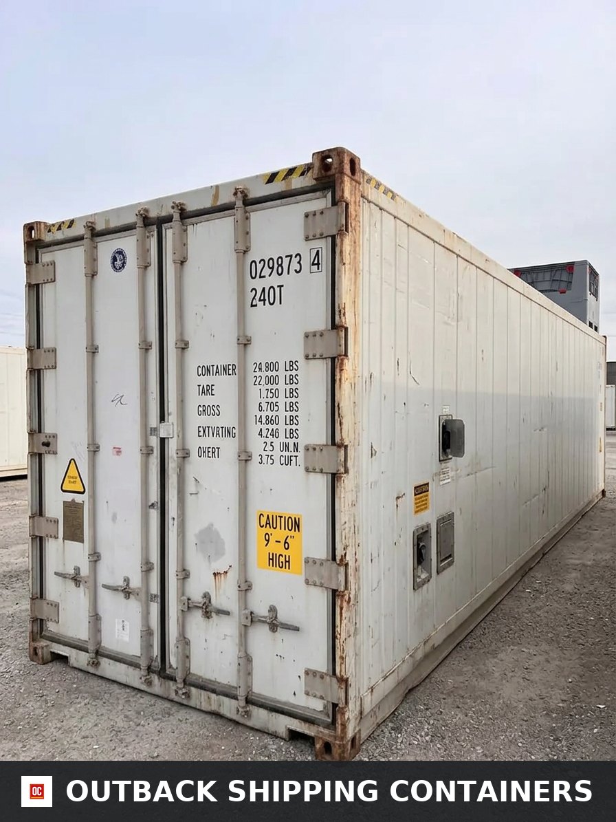 40Ft High Cube Refrigerated Storage Container Carrier Primeline YOM 2012 — Interior View 40Ft High Cube Refrigerated Storage Container Carrier Primeline YOM 2012 — 40ft — used — refrigerated containers (image 5 of 6)