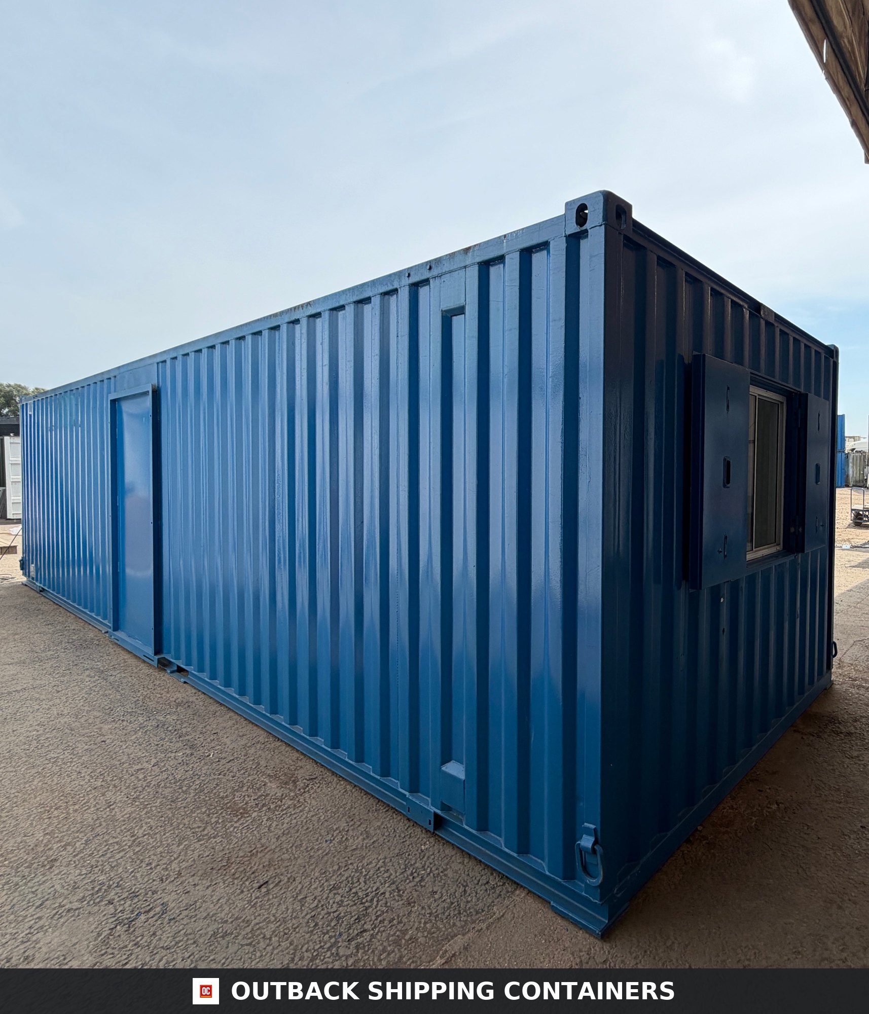 32x10ft for Sale — Roof and Structural Detail | Outback Shipping Containers 32x10ft — Canteen / Office — Building Site Accommodation — Portable Anti-Vandal - image 9