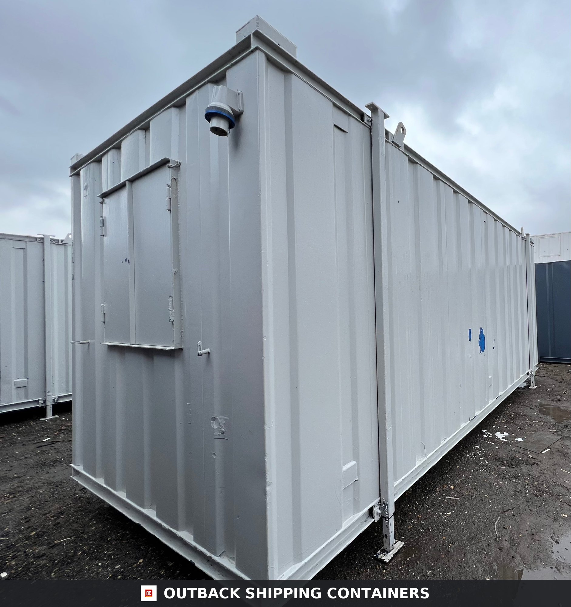 20x8ft for Sale — Interior View | Outback Shipping Containers 20x8ft — Office — Open Plan — Portable Anti-Vandal Building — Site Accommodation - image 5