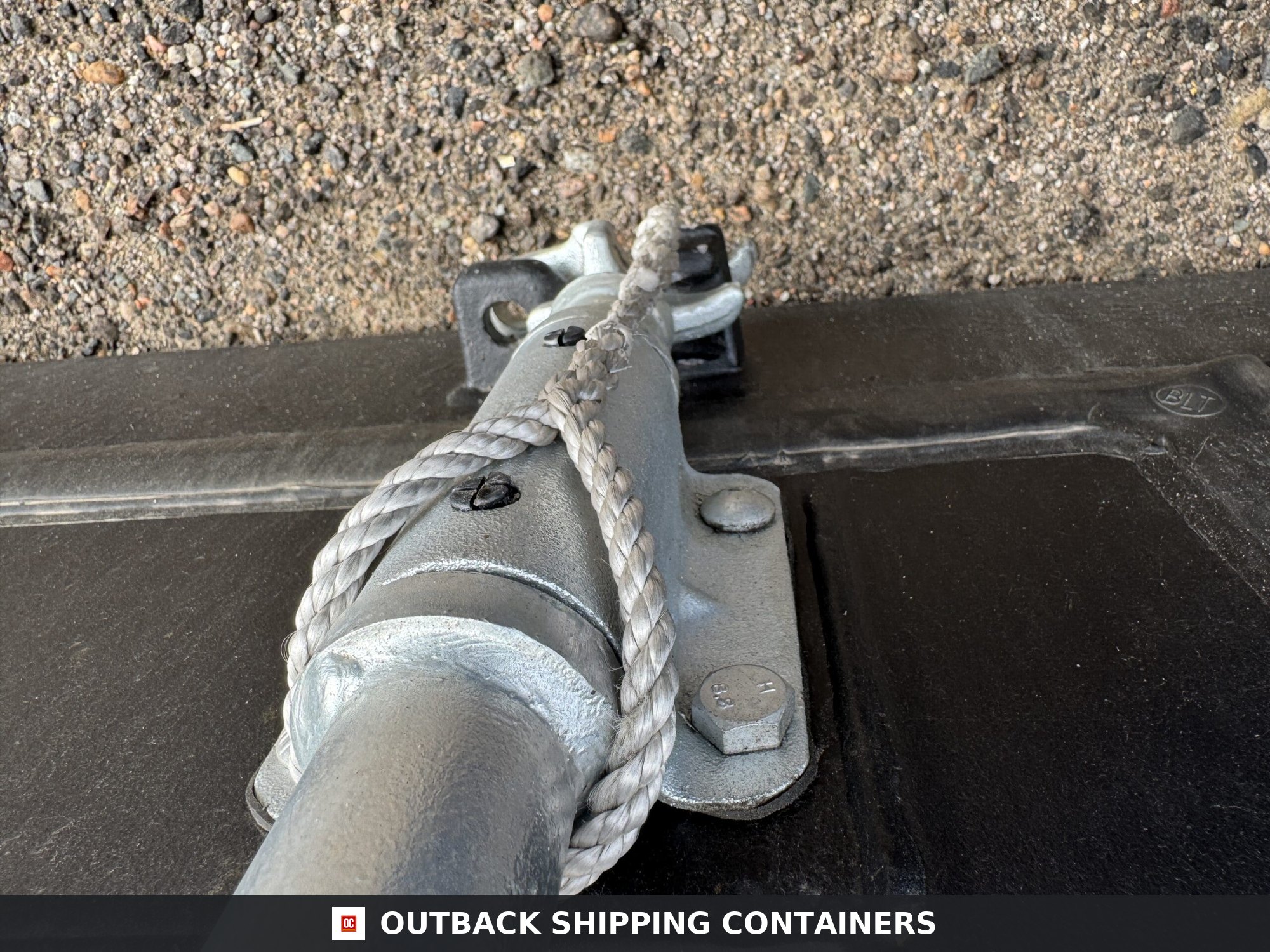 20ft New Shipping Container – Wind & Watertight – Black — 20ft — new (image 7 of 12)