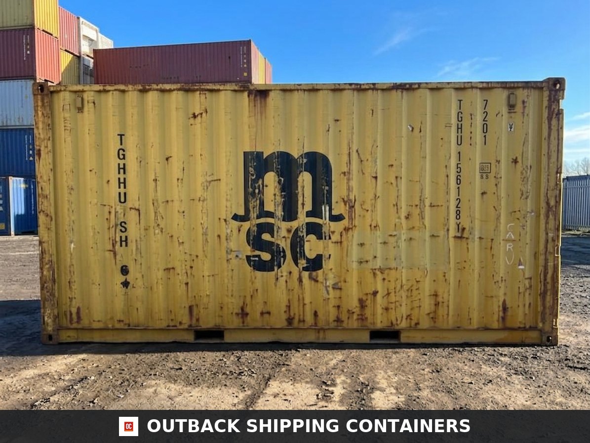 20ft Used Shipping Container with Roller Shutter Door — 20ft — used — storage containers (image 6 of 6)
