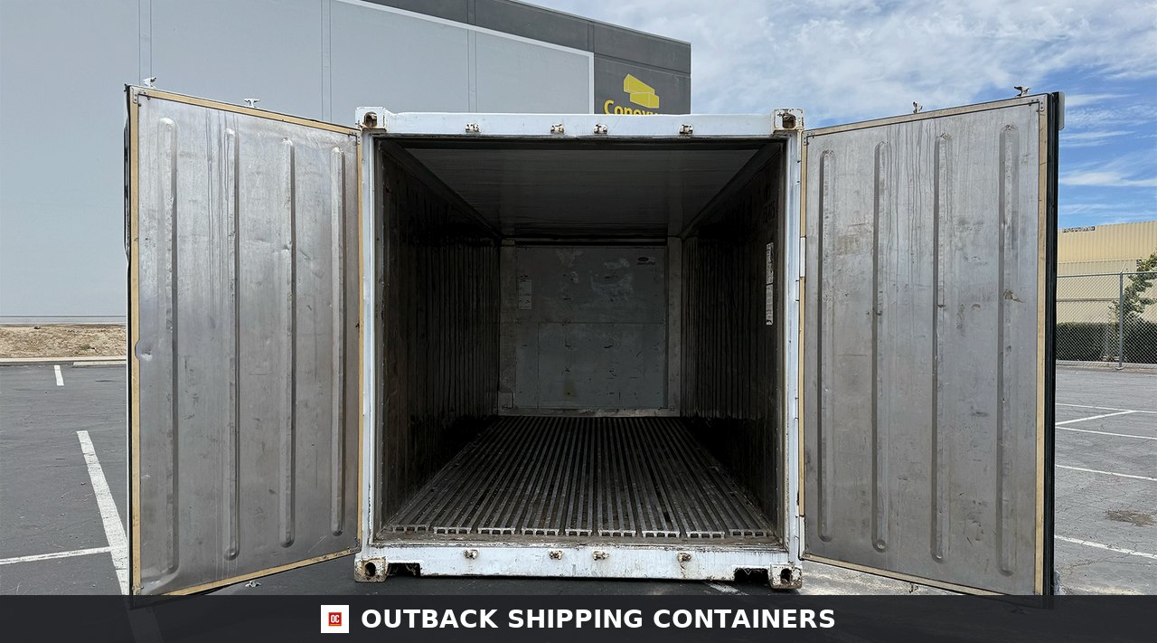 20ft Used Standard Refrigerated ISO Container 408-480 V 3 Ph 25 Amp for sale