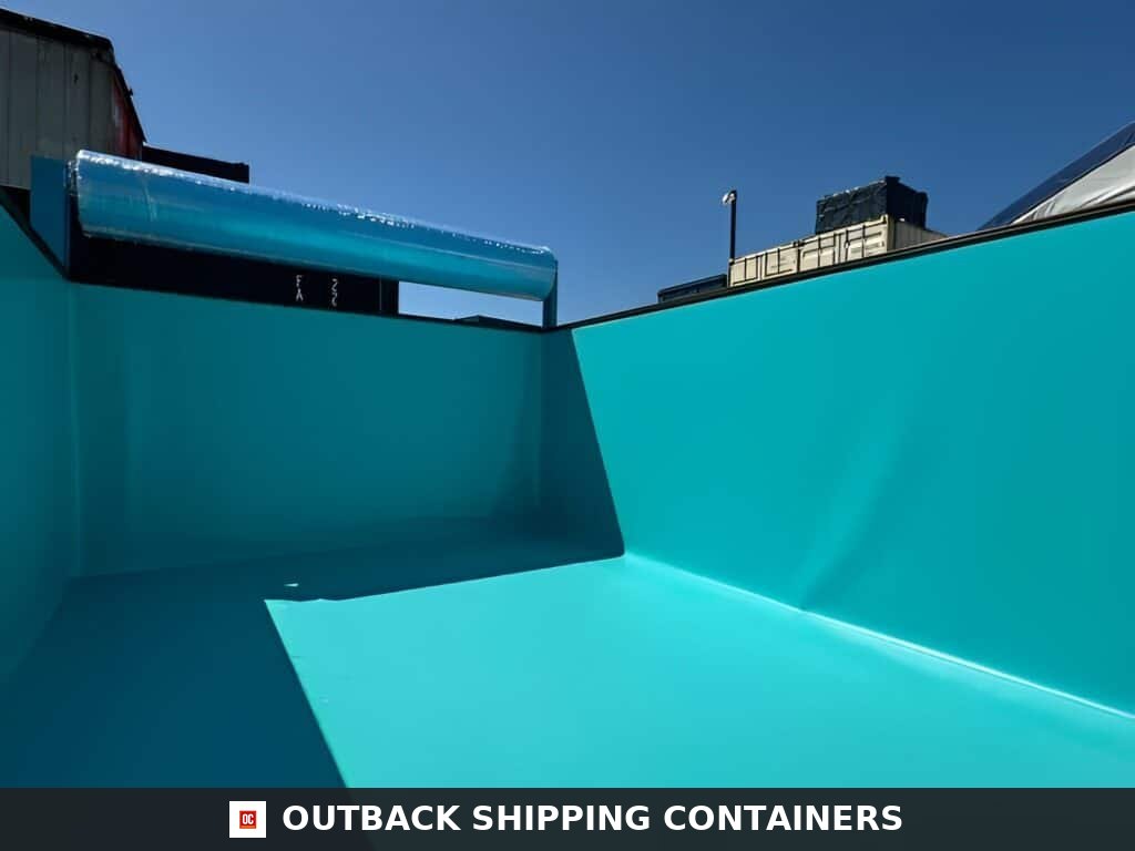20ft Portable Container Swimming Pool | Caribbean Blue Outdoor Swimming — Rear Exterior View 20ft Portable Container Swimming Pool | Caribbean Blue Outdoor Swimming Pool — 20ft — new (image 4 of 16)