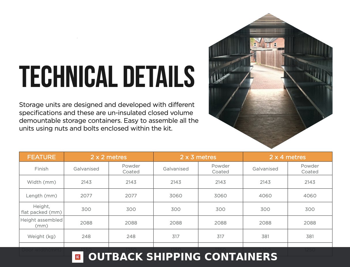 Flat-Pack Storage Container — Anti-Vandal Secure Store — gallery view 6