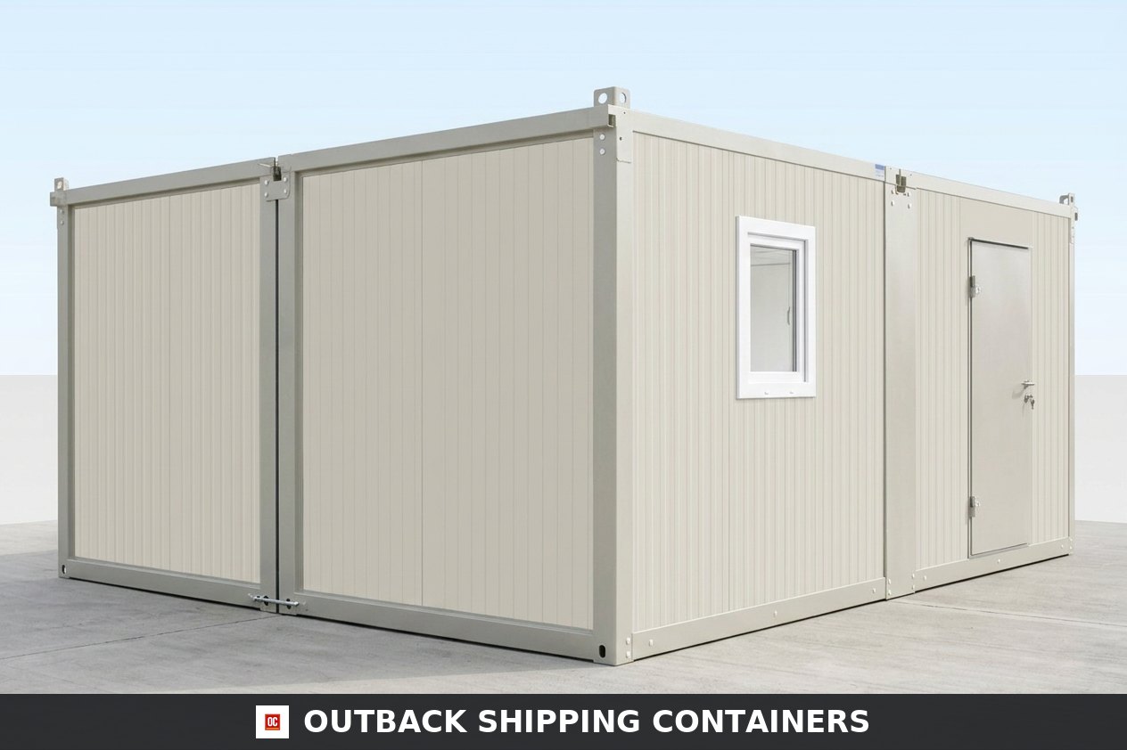 6.5m x 4.6m Side Linked Flat Pack Container Office — new — container offices (image 5 of 6)