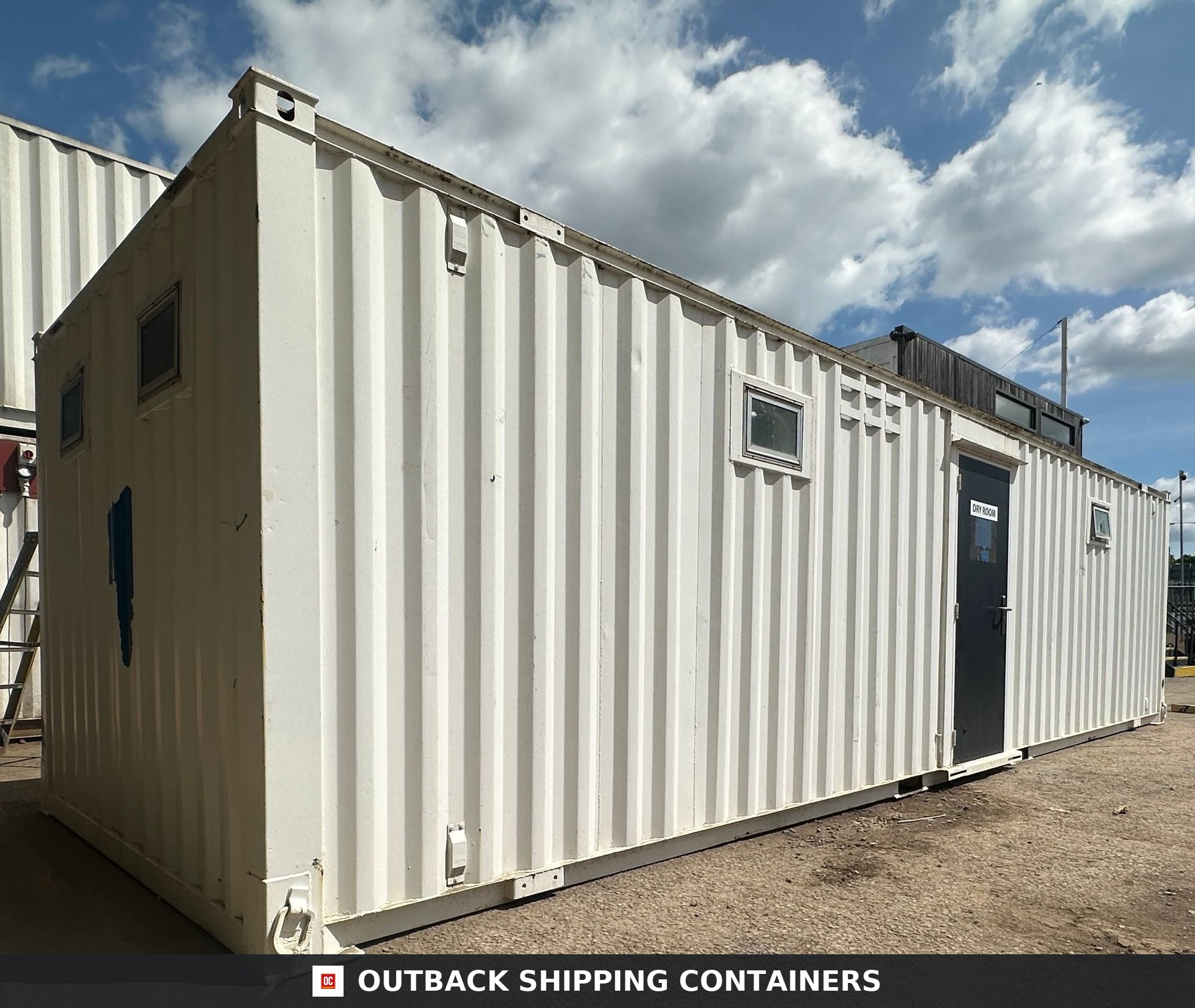 32x10ft for Sale — Interior View | Outback Shipping Containers 32x10ft — Drying Room / Changing Room — Building Site Accommodation — Portable Anti-Vandal - image 4