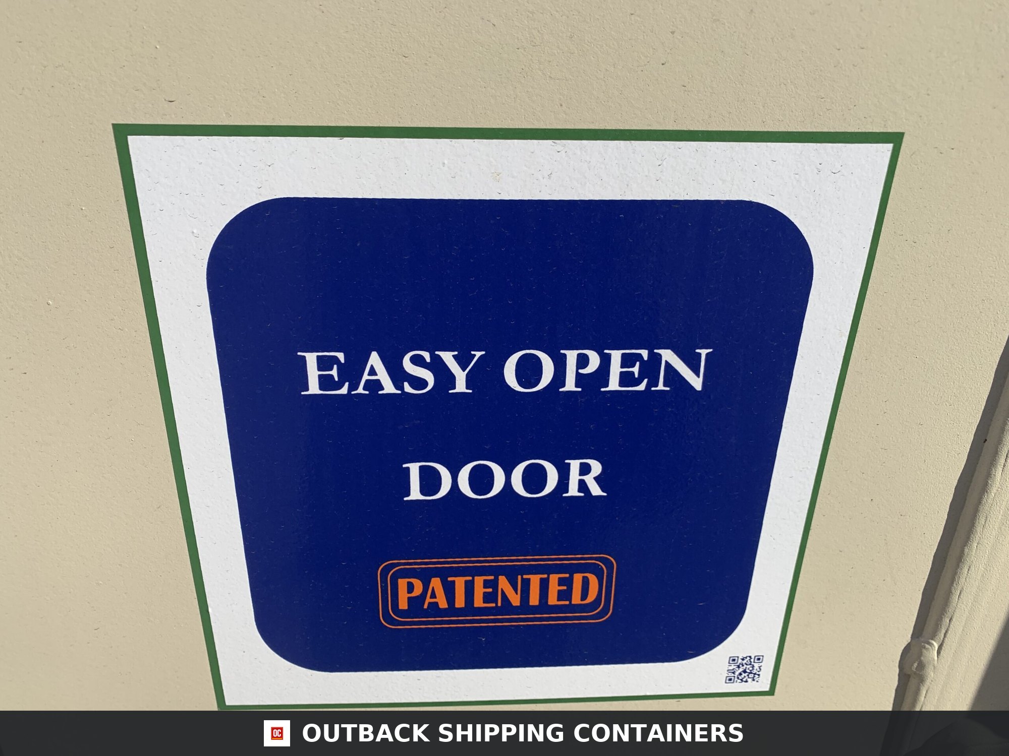 40ft New High Cube Shipping Container – Wind & Watertight – Beige — 40ft — new (image 9 of 12)