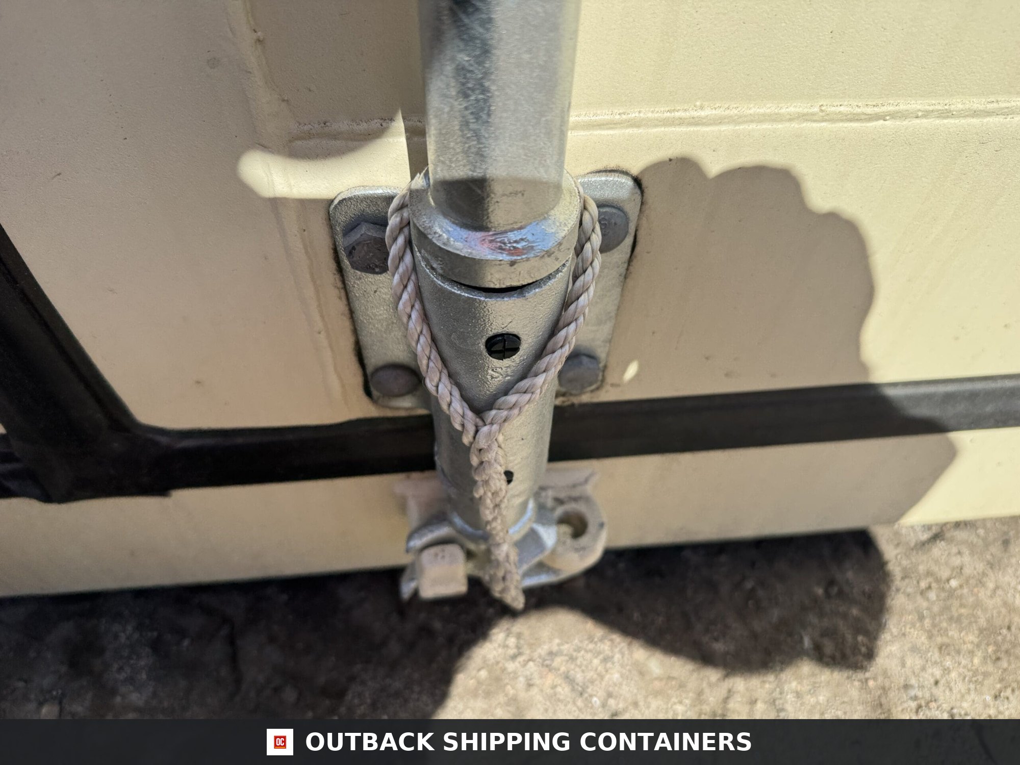 20ft New Shipping Container – Wind & Watertight – Beige — 20ft — new (image 7 of 12)