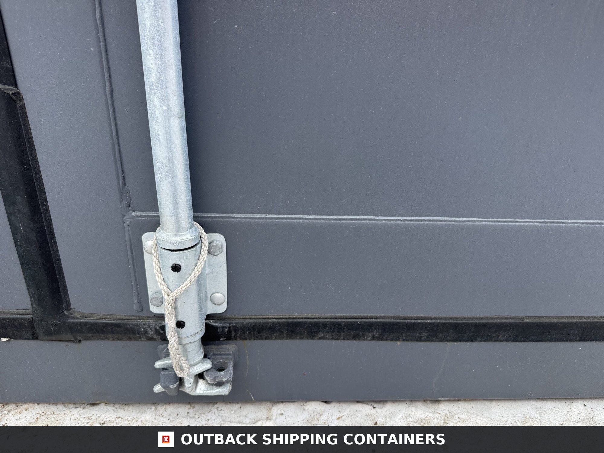 40ft New High Cube Shipping Container – Wind & Watertight – Gray — 40ft — new (image 7 of 12)