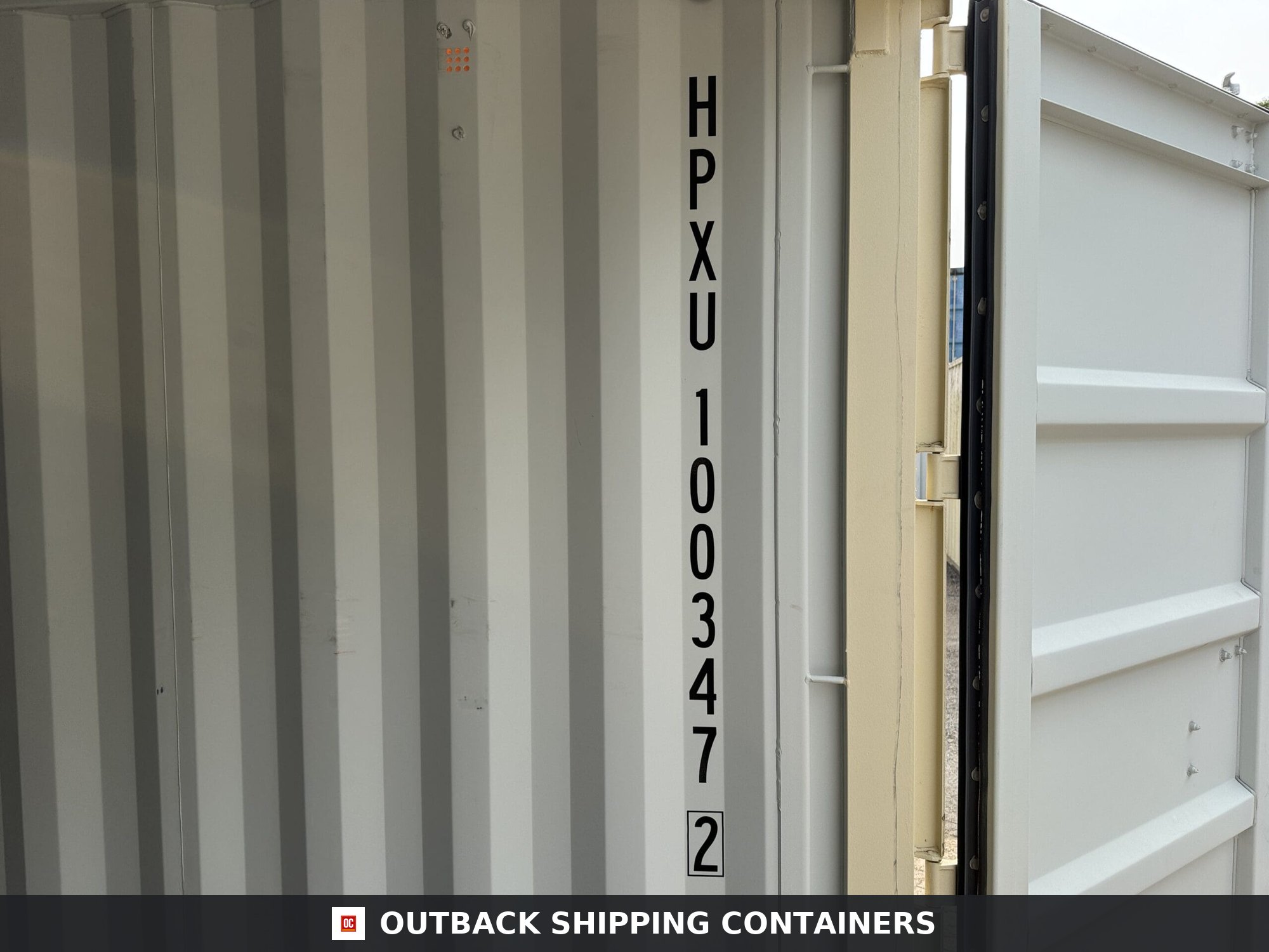 20ft New Shipping Container – Wind & Watertight – Beige — 20ft — new (image 8 of 12)