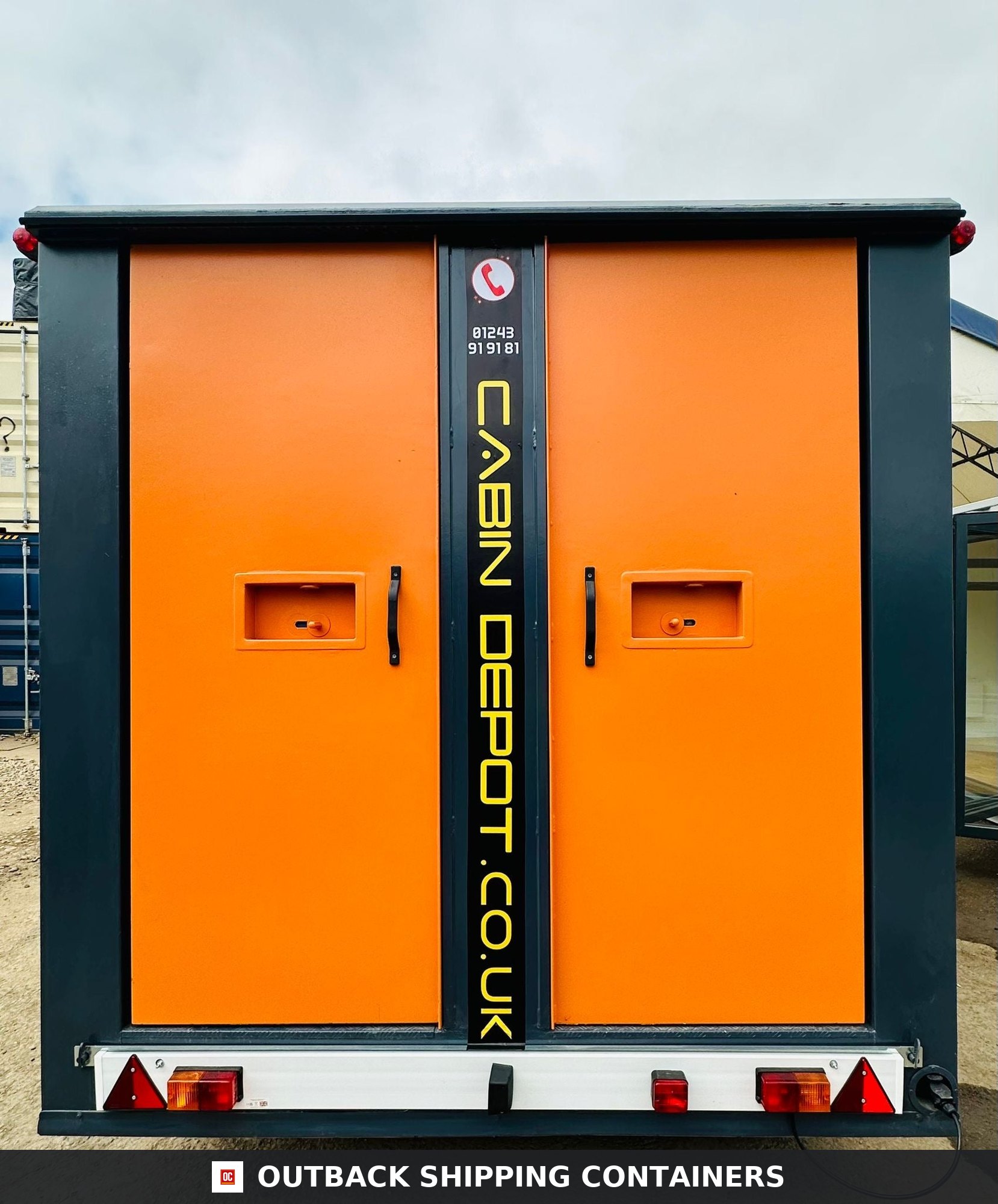 Groundhog Towable Mobile Welfare | Toilet & Canteen | Self — Corner Casting and Frame Detail Groundhog Towable Mobile Welfare | Toilet & Canteen | Self Contained | Building Site | Reduced | GP 360 | No 1026