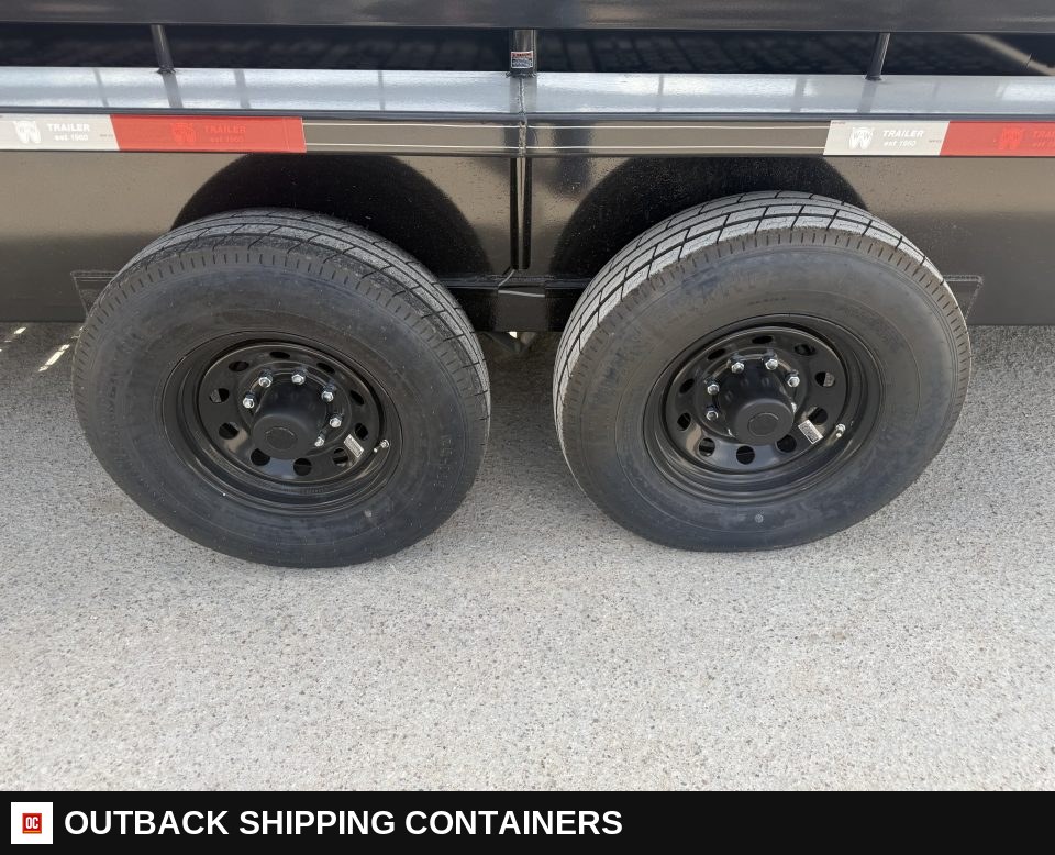 2026 WW ROUSTABOUT 6'8"X24' Livestock Stock Combo Trailer — Floor And Decking Detail | Outback Shipping Containers 2026 WW ROUSTABOUT 6'8"X24' Livestock Stock Combo Trailer for sale — floor and decking detail