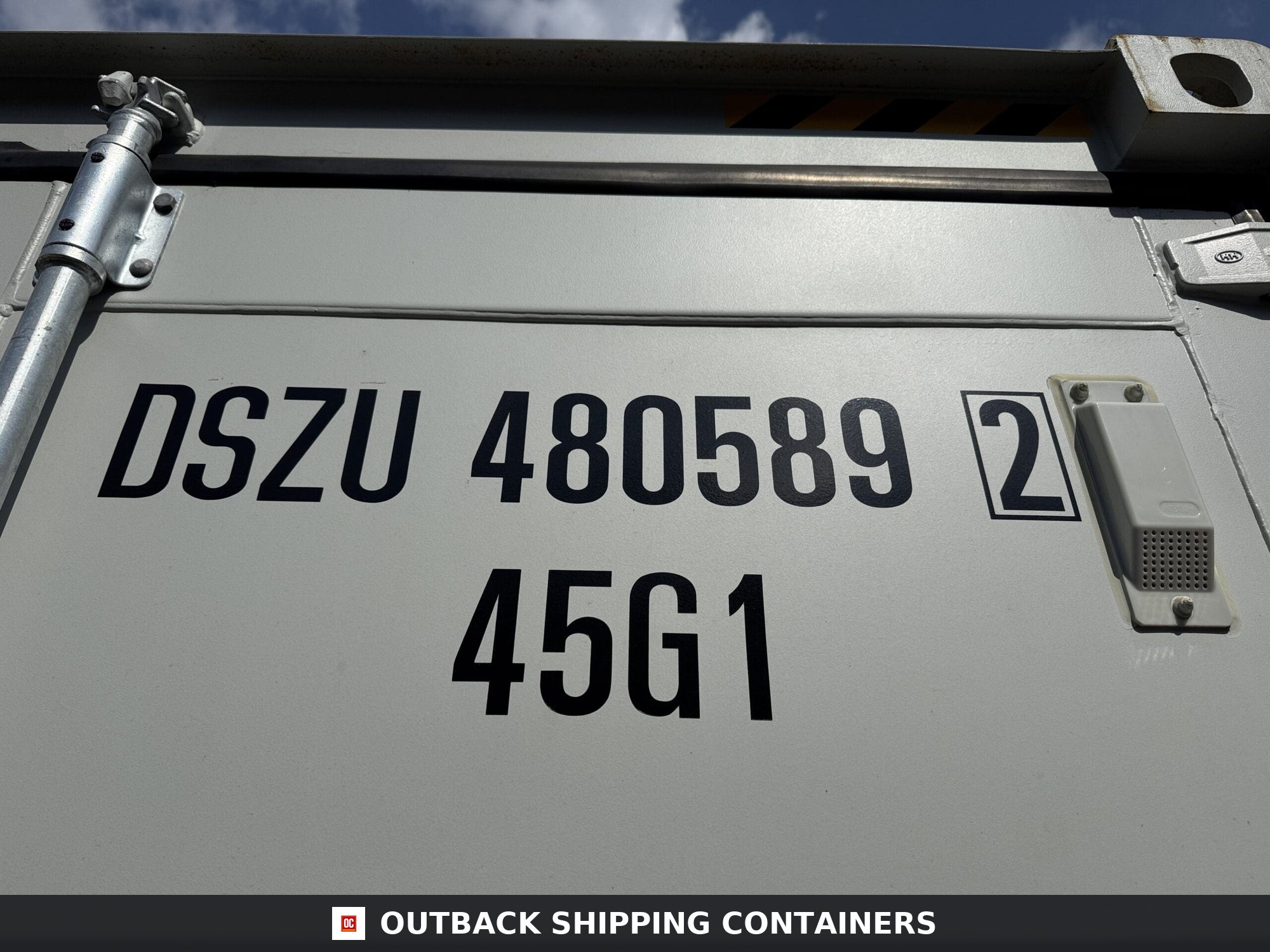 40ft New High Cube Shipping Container – Wind & Watertight – Gray — 40ft — new (image 2 of 12)
