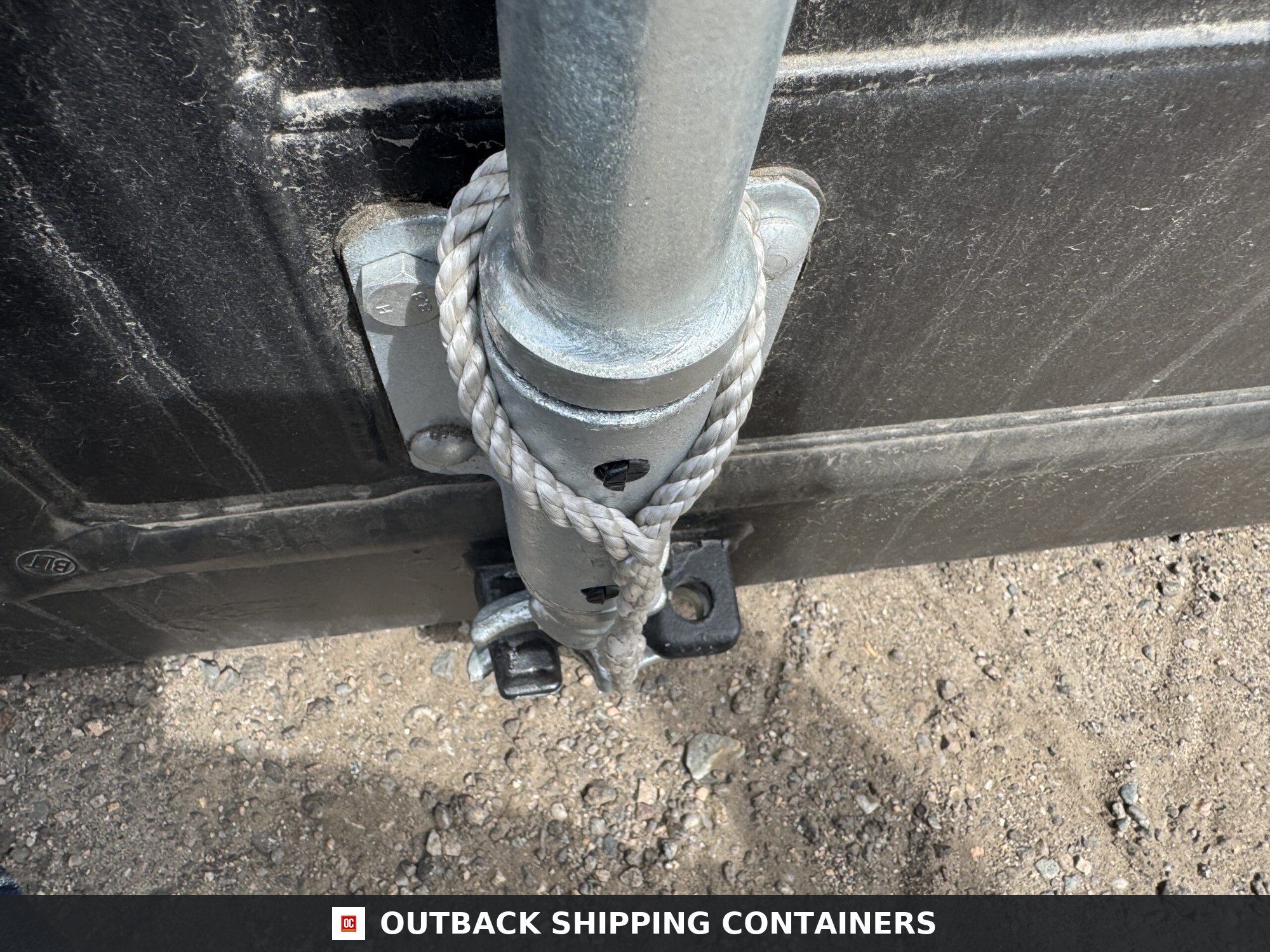 20ft New Shipping Container – Wind & Watertight – Black — 20ft — new (image 2 of 12)