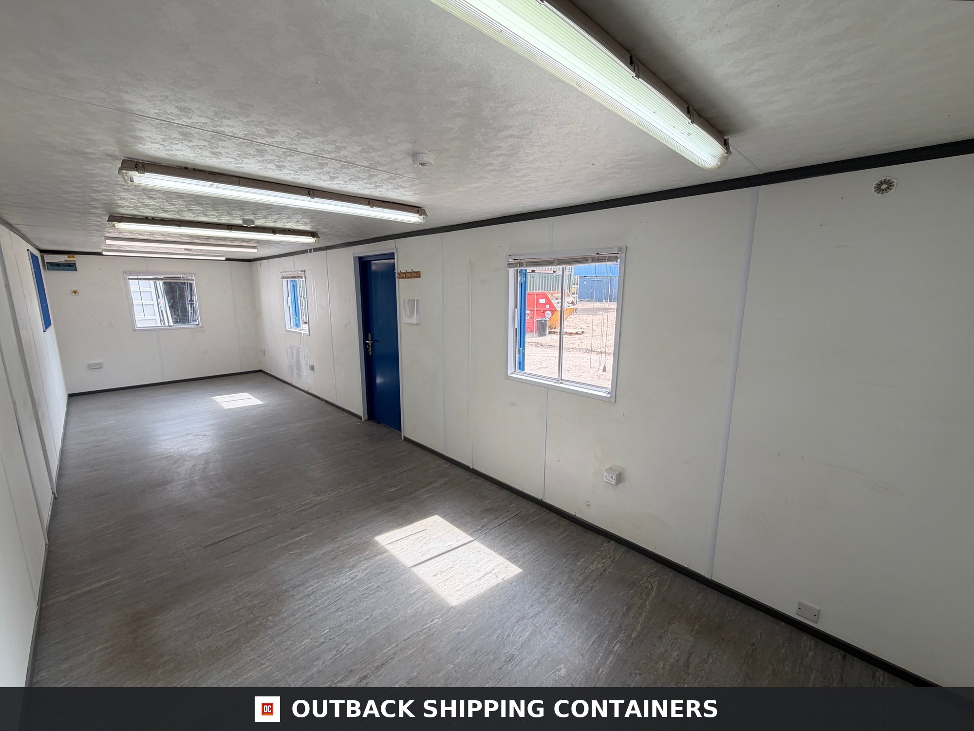 32x10ft for Sale — Corner Casting and Frame Detail | Outback Shipping Containers 32x10ft — Canteen / Office — Building Site Accommodation — Portable Anti-Vandal - image 10