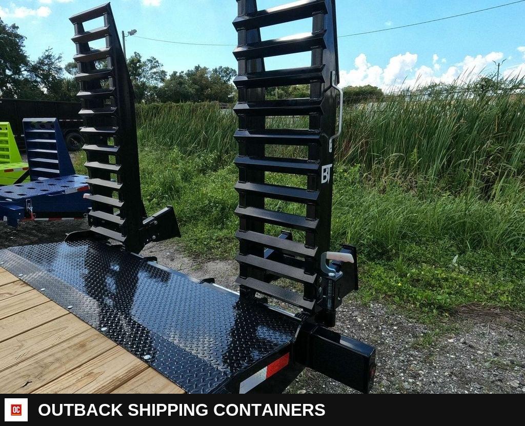 New 2025 Behnke 7 x 20 Equipment 20k Trailer — Serving Window And Hatch | Outback Shipping Containers New 2025 Behnke 7 x 20 Equipment 20k Trailer for sale — serving window and hatch