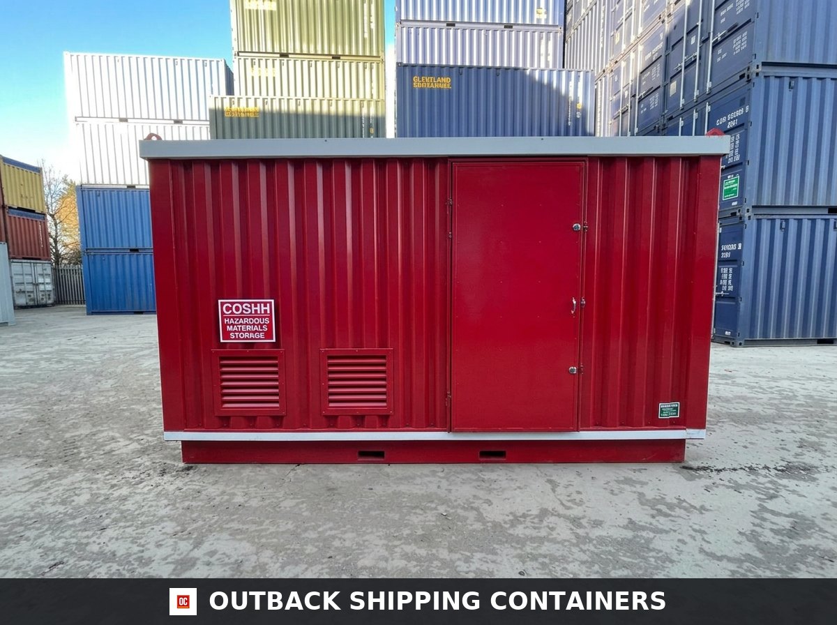 4m x 2m Insulated COSHH Flat Pack Storage Unit — new — storage containers (image 4 of 4)