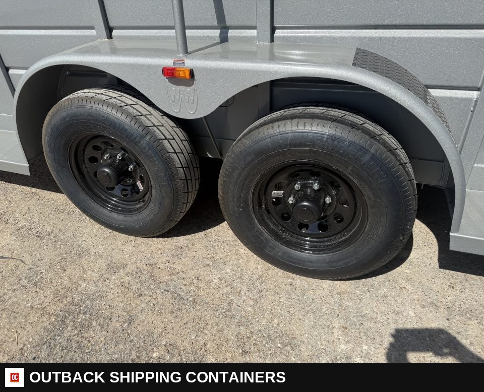 2026 WW AA 6X16 Livestock Stock Combo Trailer — Rear Doors And Gate | Outback Shipping Containers 2026 WW AA 6X16 Livestock Stock Combo Trailer for sale — rear doors and gate