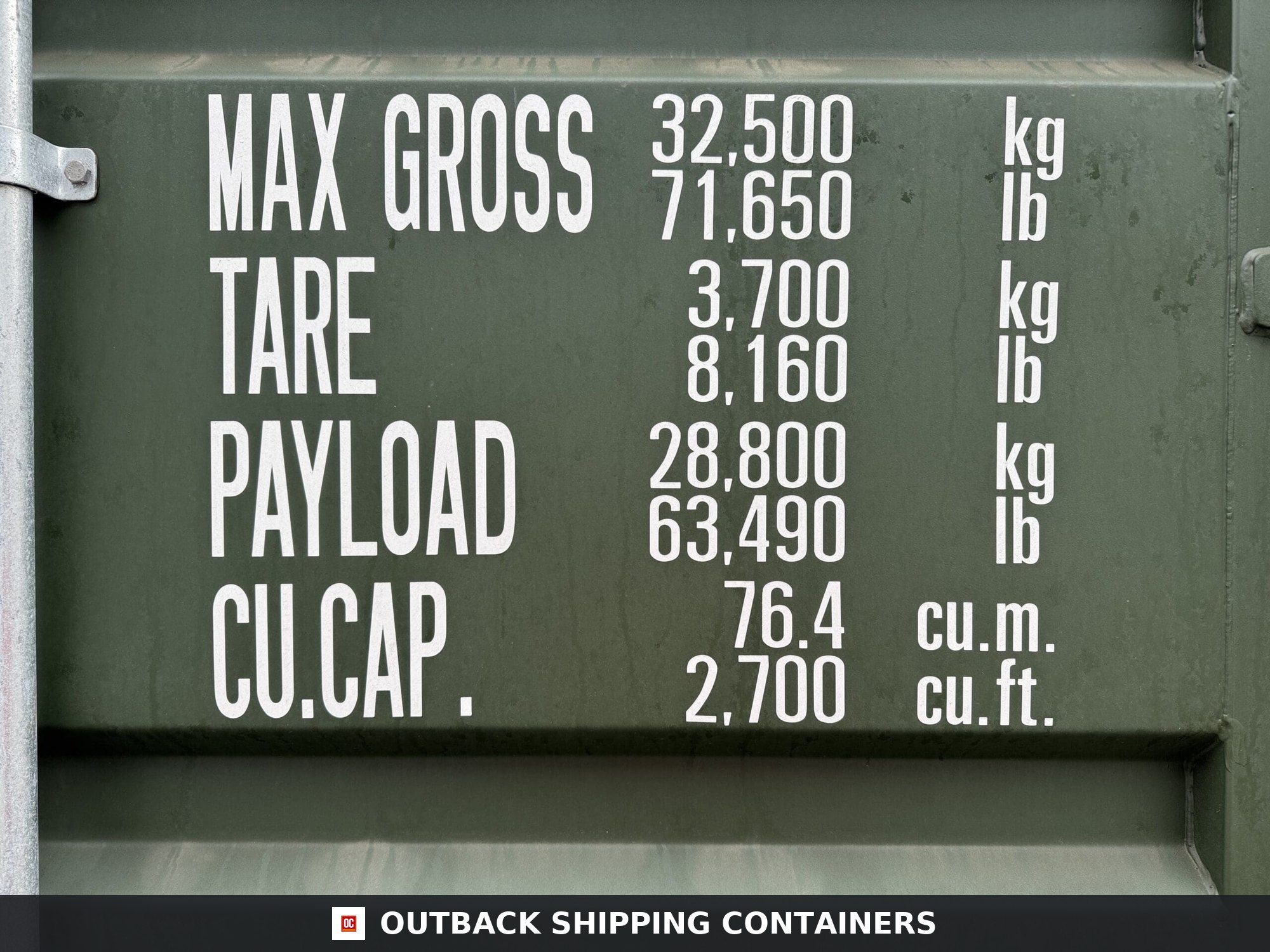 40ft New High Cube Shipping Container – Wind & Watertight – Green — 40ft — new (image 4 of 12)