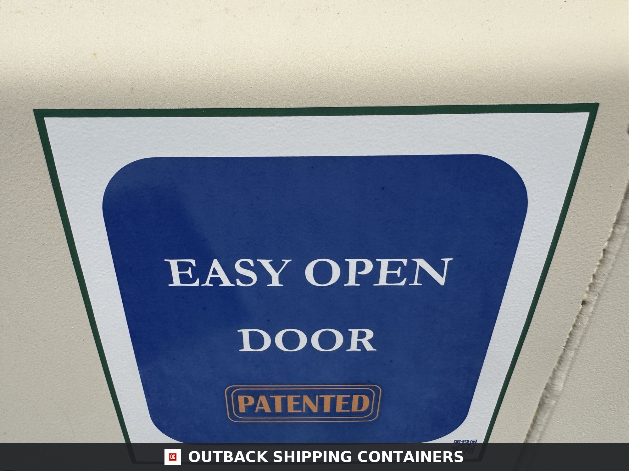 20ft Used Shipping Container – Wind & Watertight – Beige — 20ft — used (image 9 of 12)