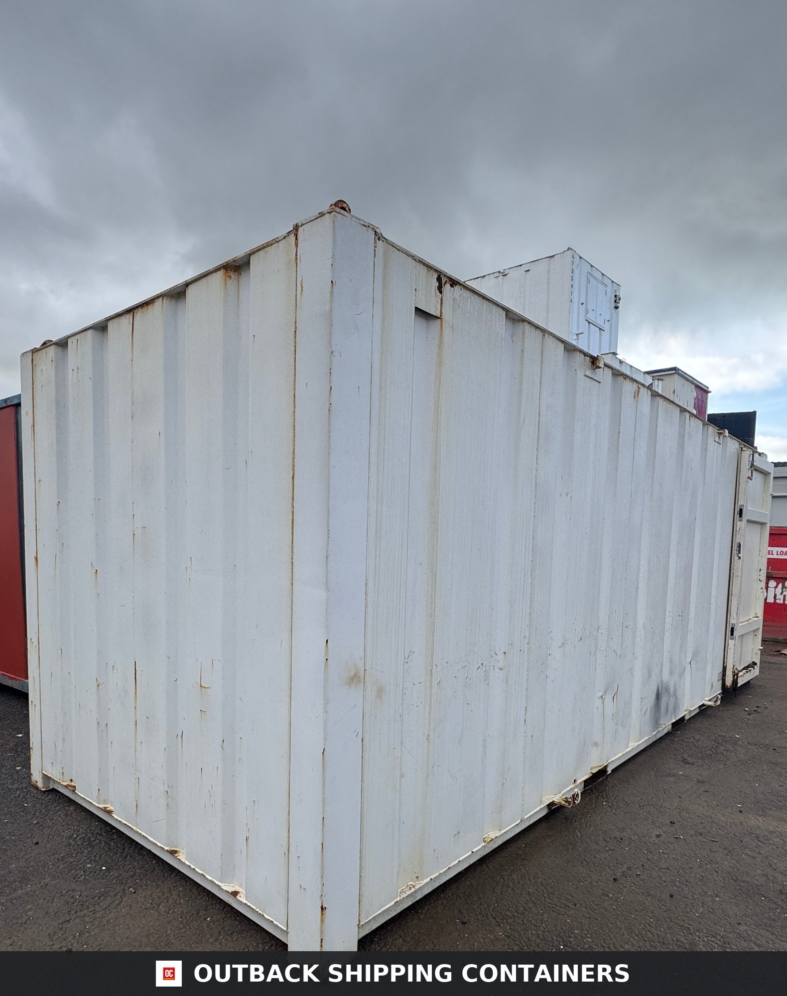 20x8 ft Anti-Vandal Store 20ft x 8ft for Sale — Interior View | Outback Shipping Containers 20x8 ft Anti-Vandal Store — Storage Container (Reduced) — gallery view 5