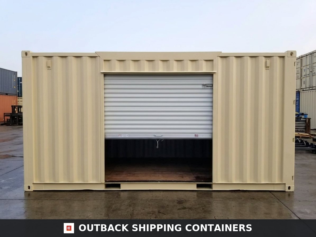 16Ft Storage Container With Roll-Up Door – Cargo Worthy Grade — 16ft — refurbished — storage containers (image 6 of 6)