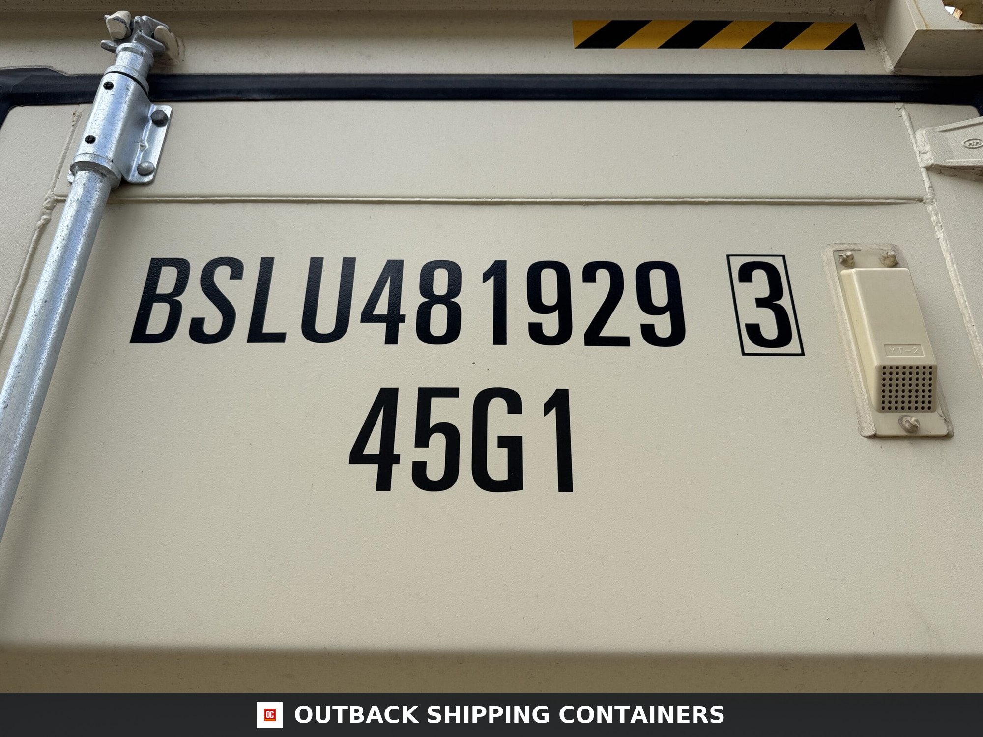 40ft New High Cube Shipping Container – Wind & Watertight – Beige — 40ft — new (image 2 of 12)