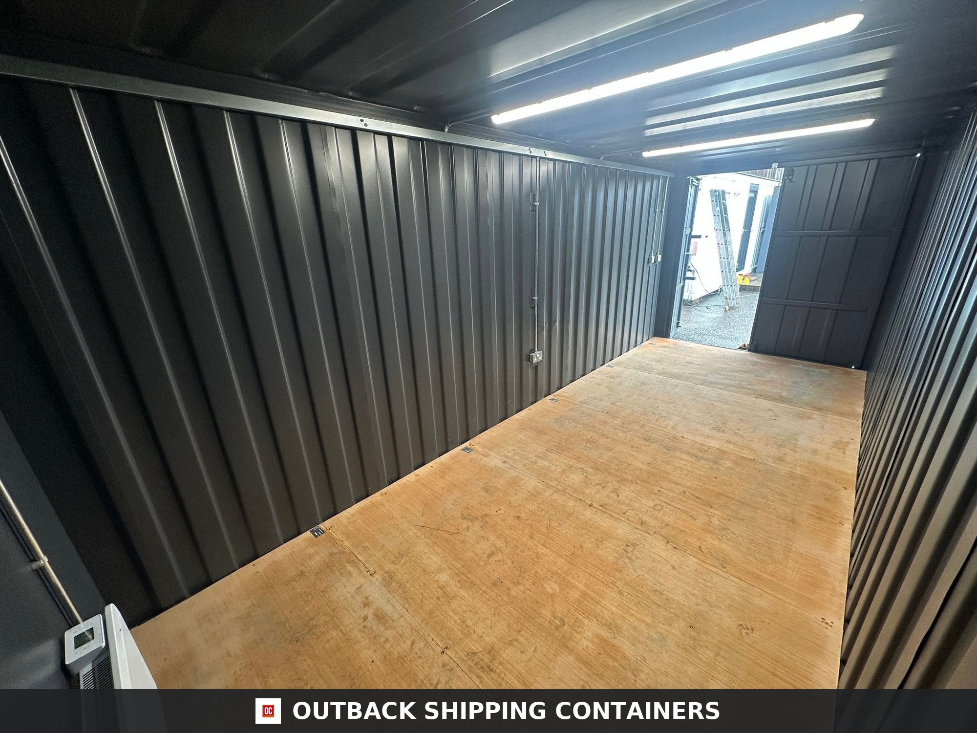 21ft x 8ft Steel Secure Store with Electric Pack — Anti-Vandal Portable Storage — gallery view 6