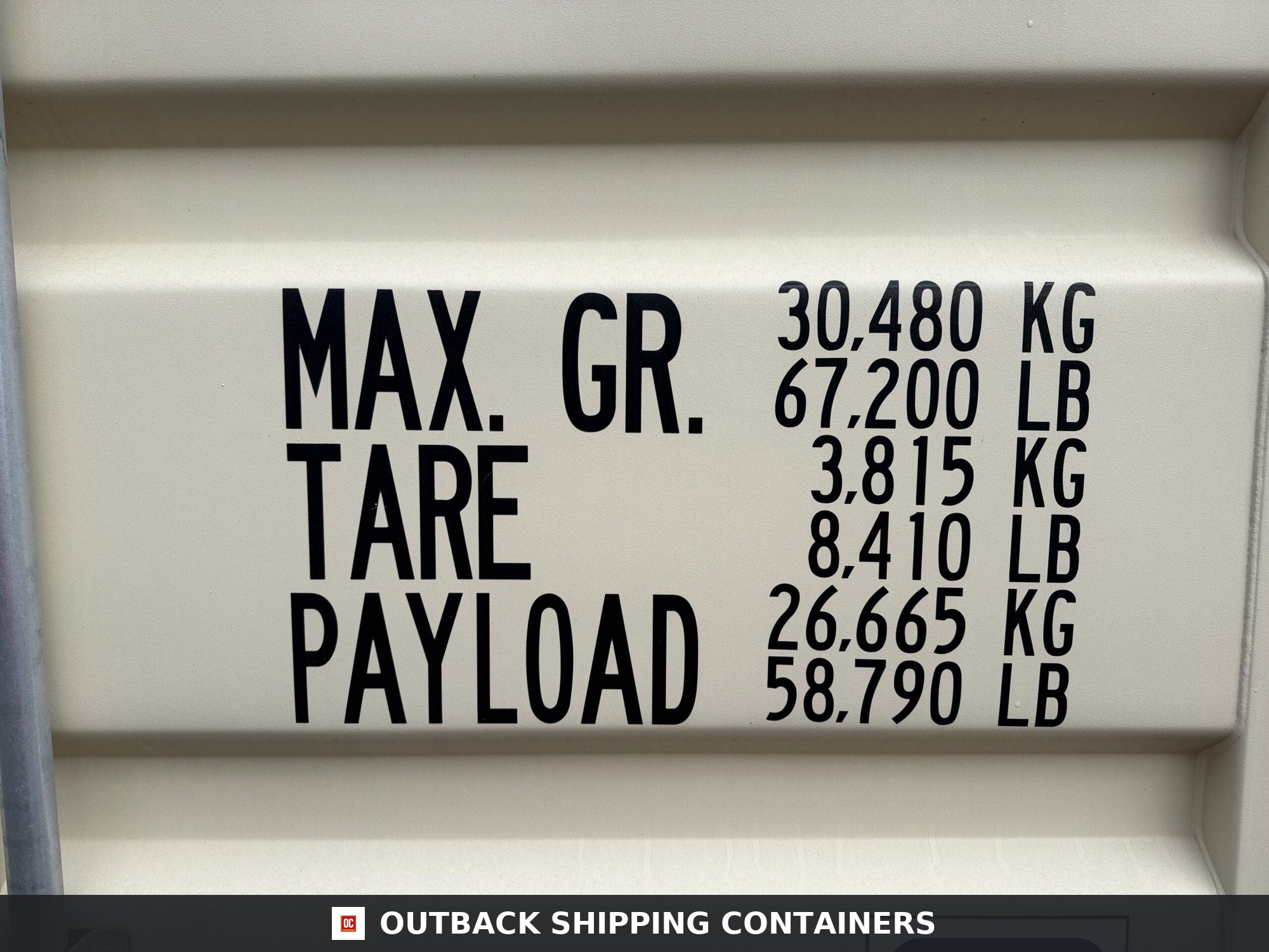 40ft New Shipping Container – Wind & Watertight – Beige — 40ft — new (image 4 of 12)